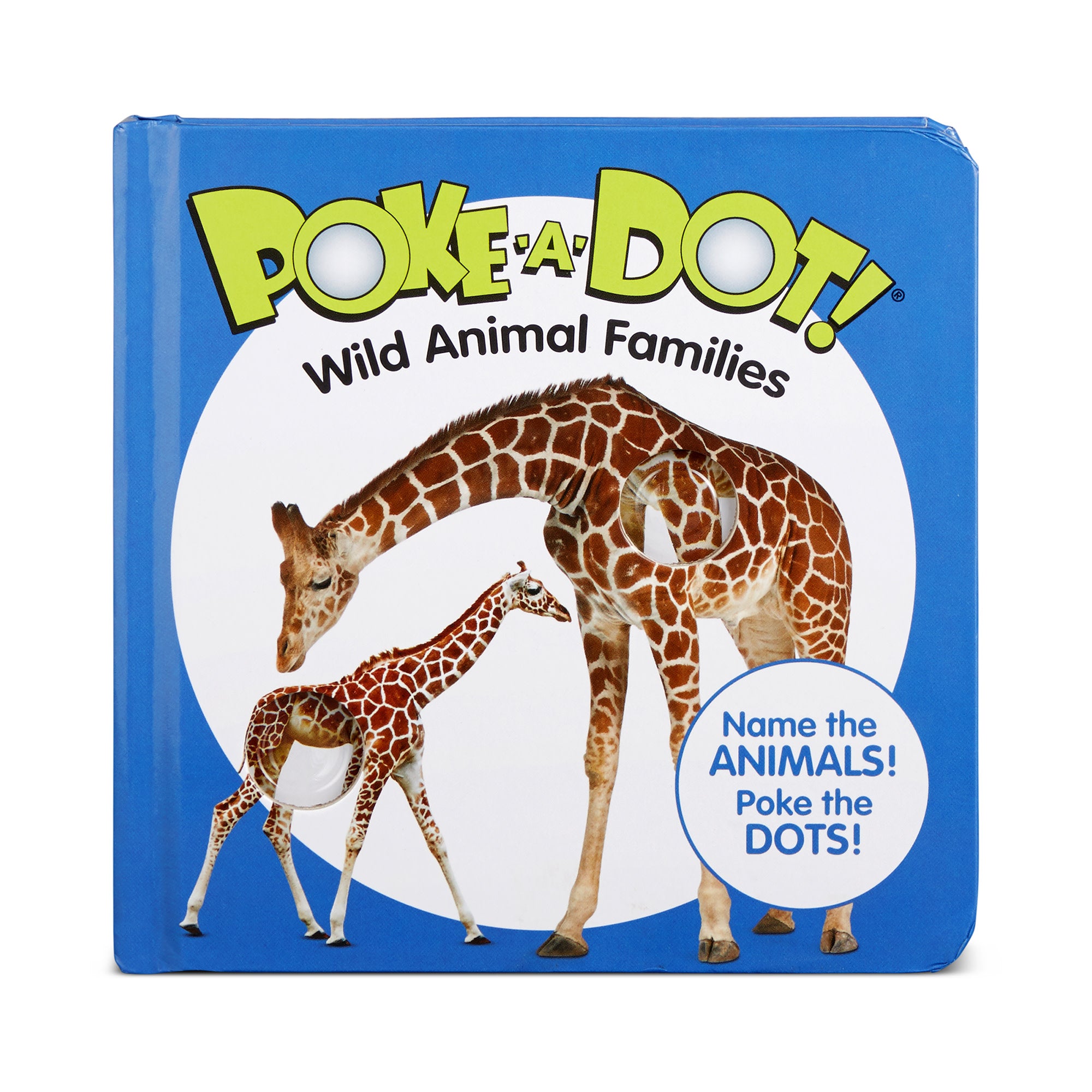 Melissa & Doug Poke-a-Dot: Wild Animal Families Board Book - Image 3
