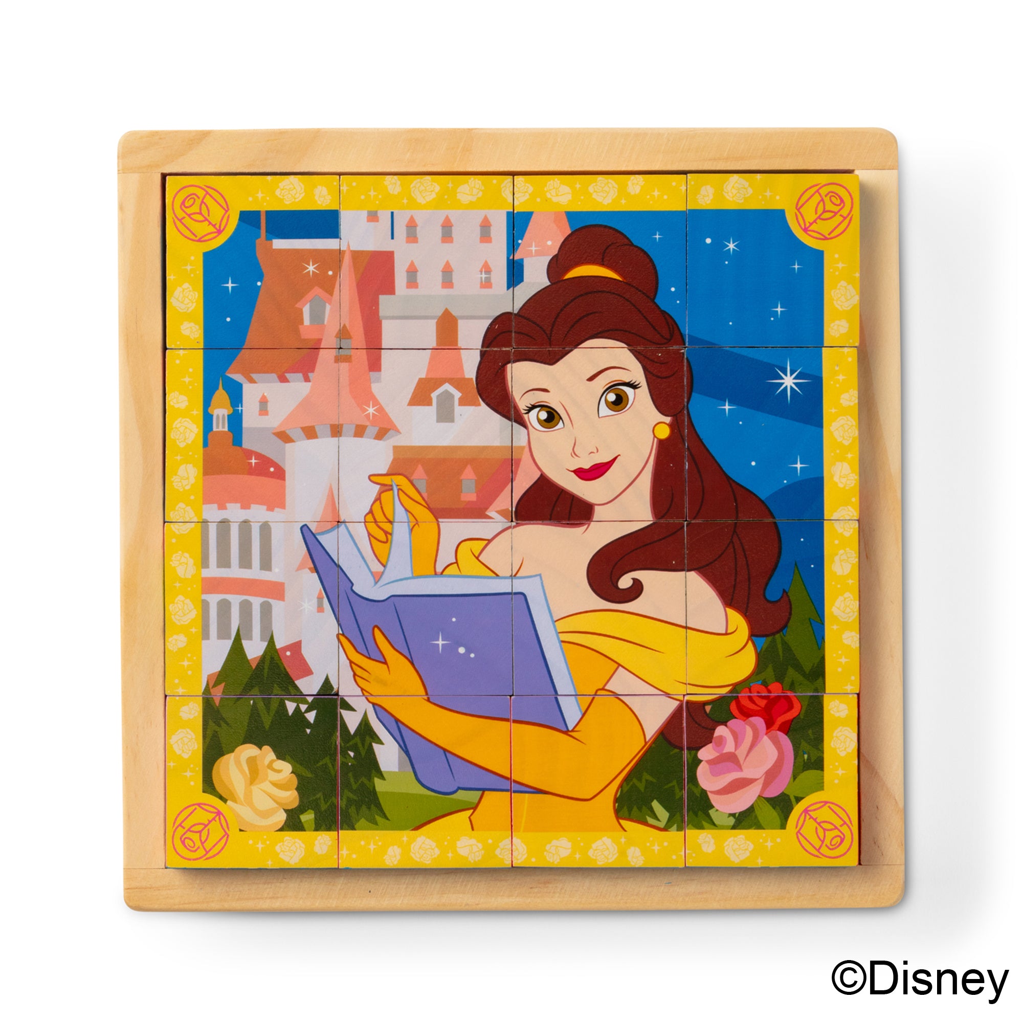 Melissa & Doug Disney Princess Wooden Cube Puzzle