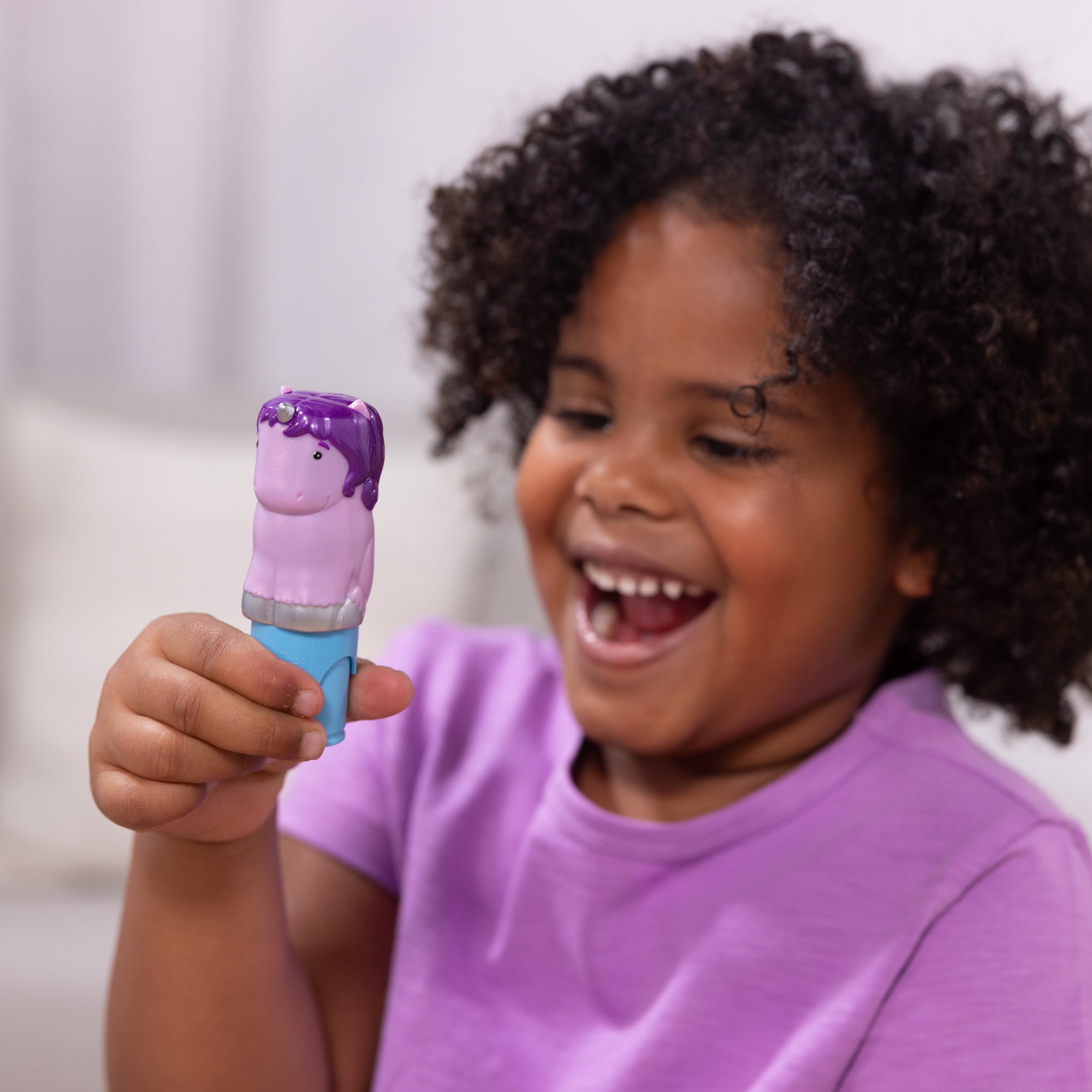 Melissa & Doug Sticker WOW!? Activity Pad & Sticker Stamper - Purple Unicorn - Image 5