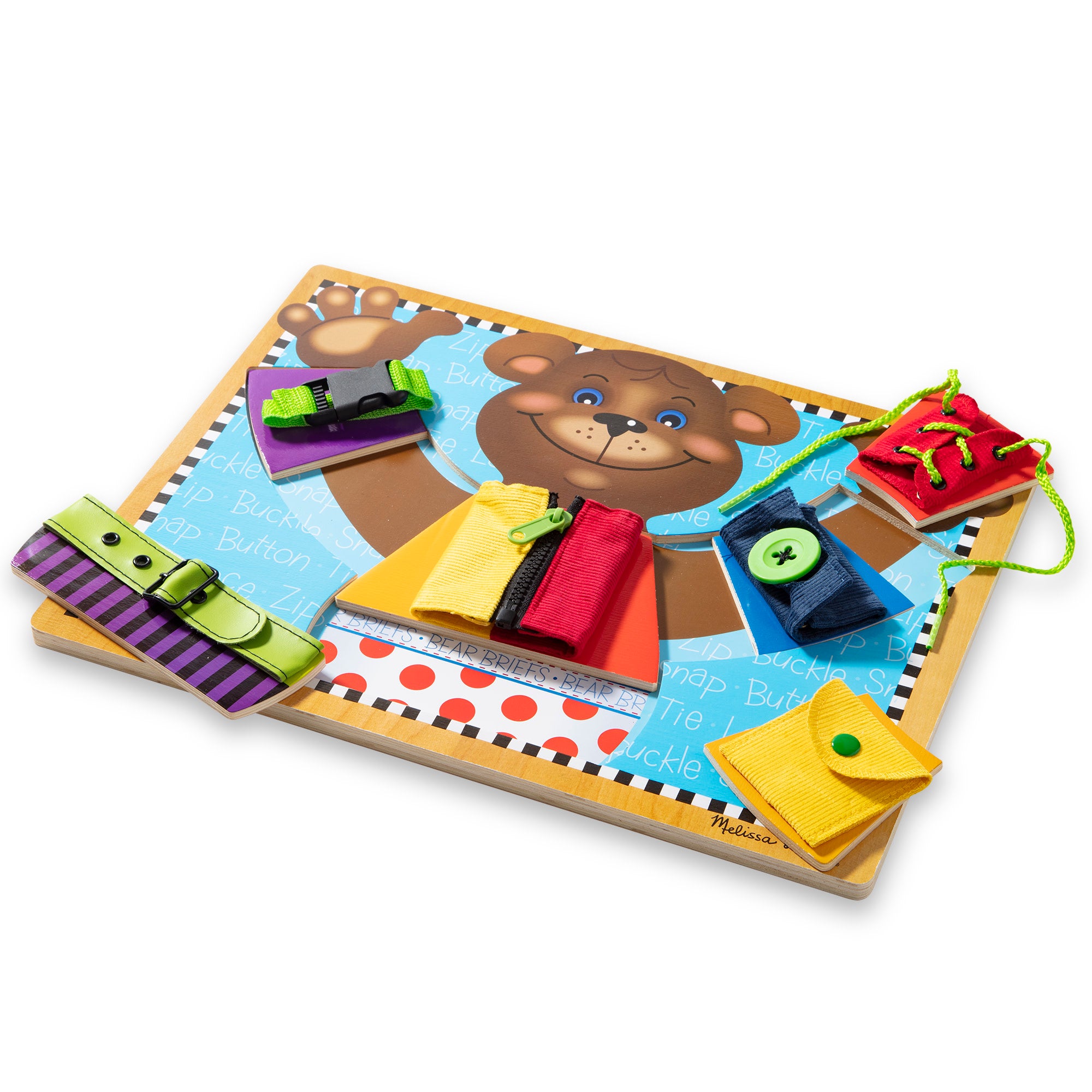 Melissa & Doug Basic Skills Puzzle Board - Image 4