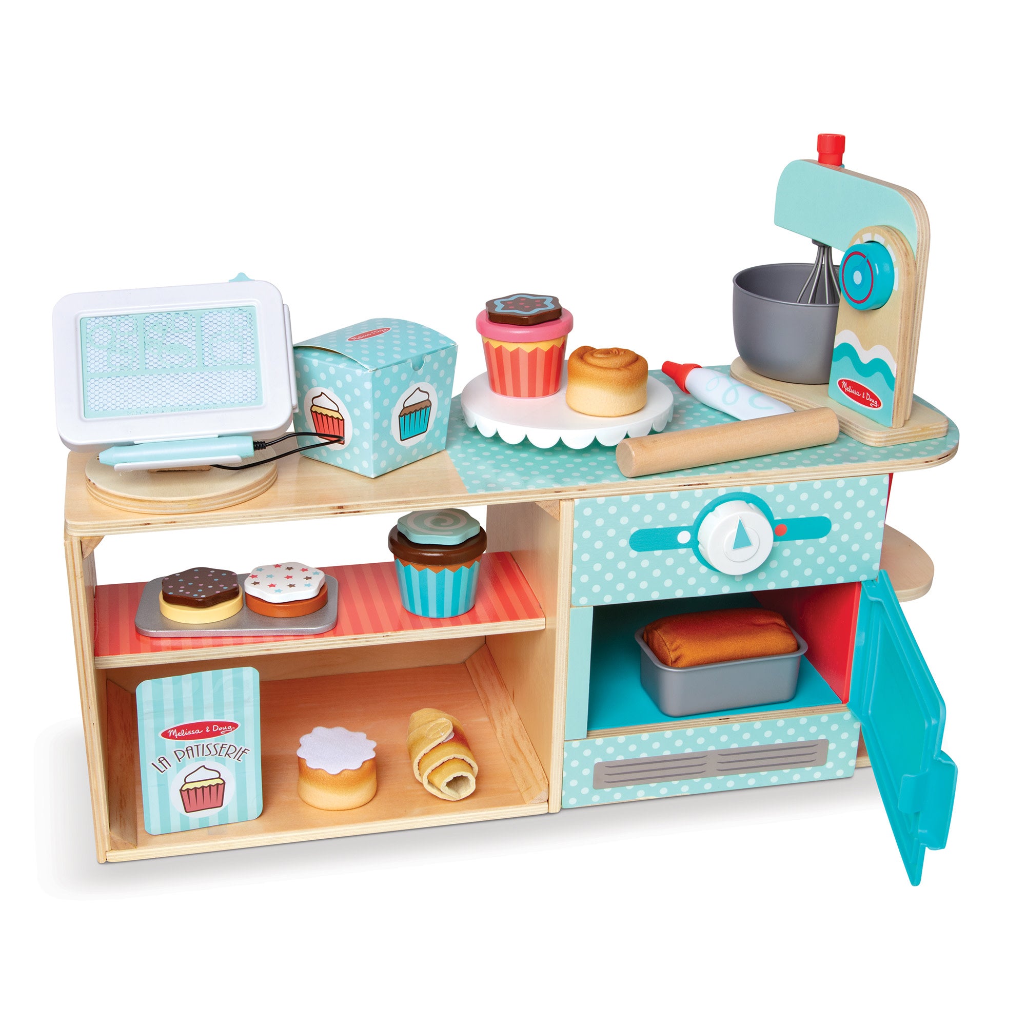 Melissa & Doug Wooden La Patisserie Bakery - Image 4