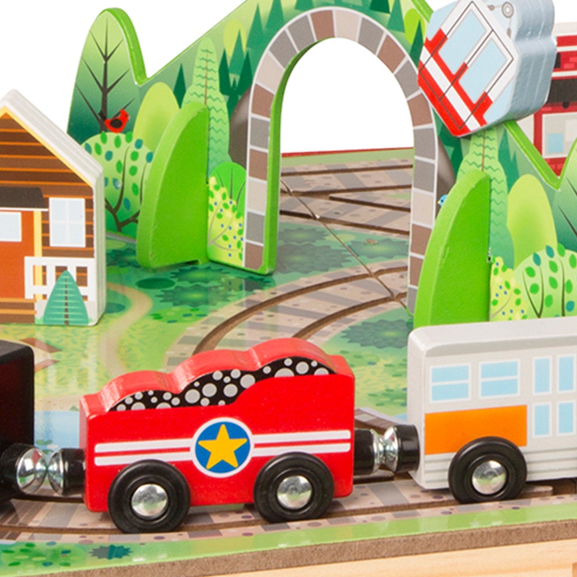 Melissa & Doug Take-Along Railroad - Image 8