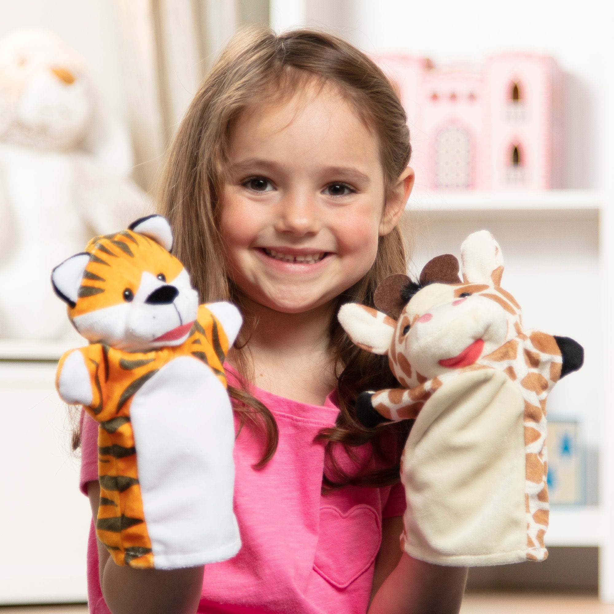 Melissa & Doug Zoo Friends Hand Puppets - Image 7