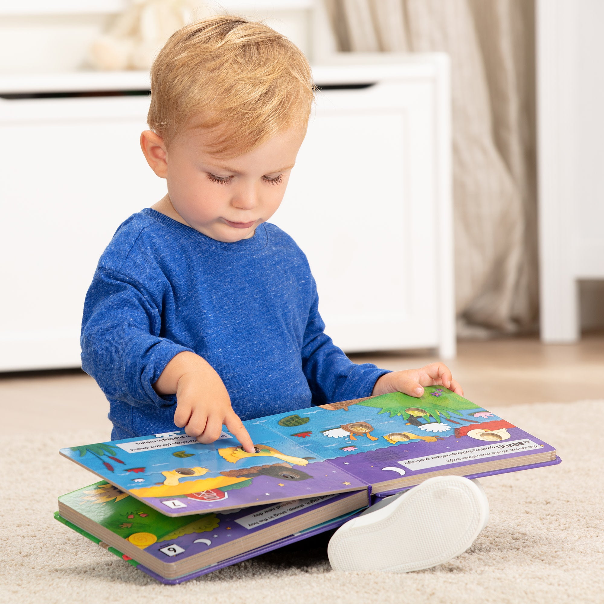 Melissa & Doug Poke-a-Dot: Good Night, Animals Board Book - Image 6