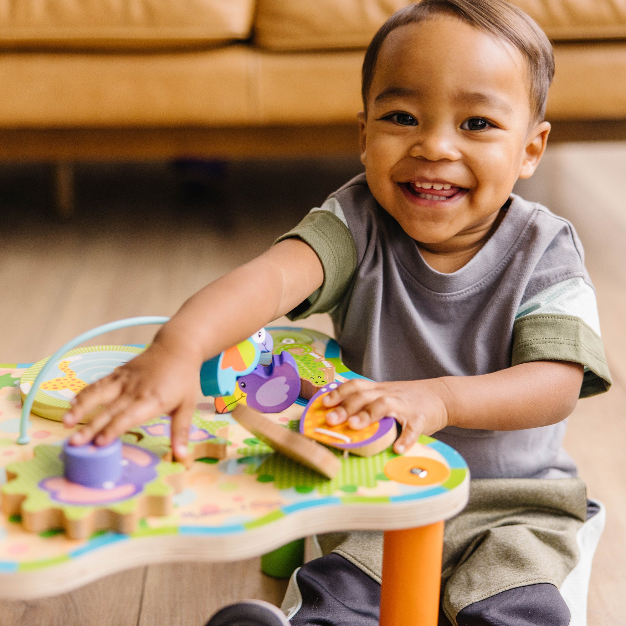 Melissa & Doug First Play Jungle Activity Table - Image 5