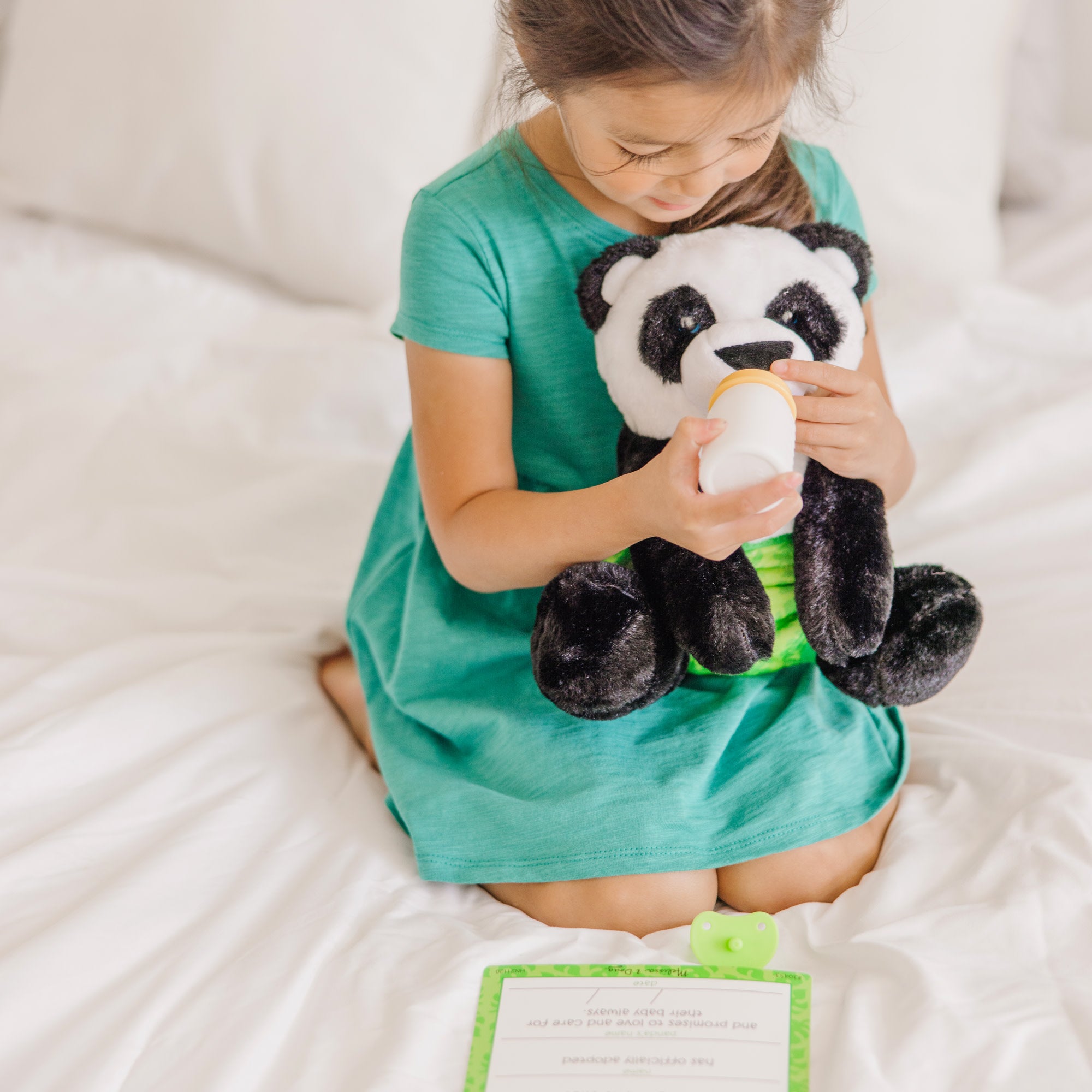 Melissa & Doug Baby Panda Stuffed Animal - Image 5