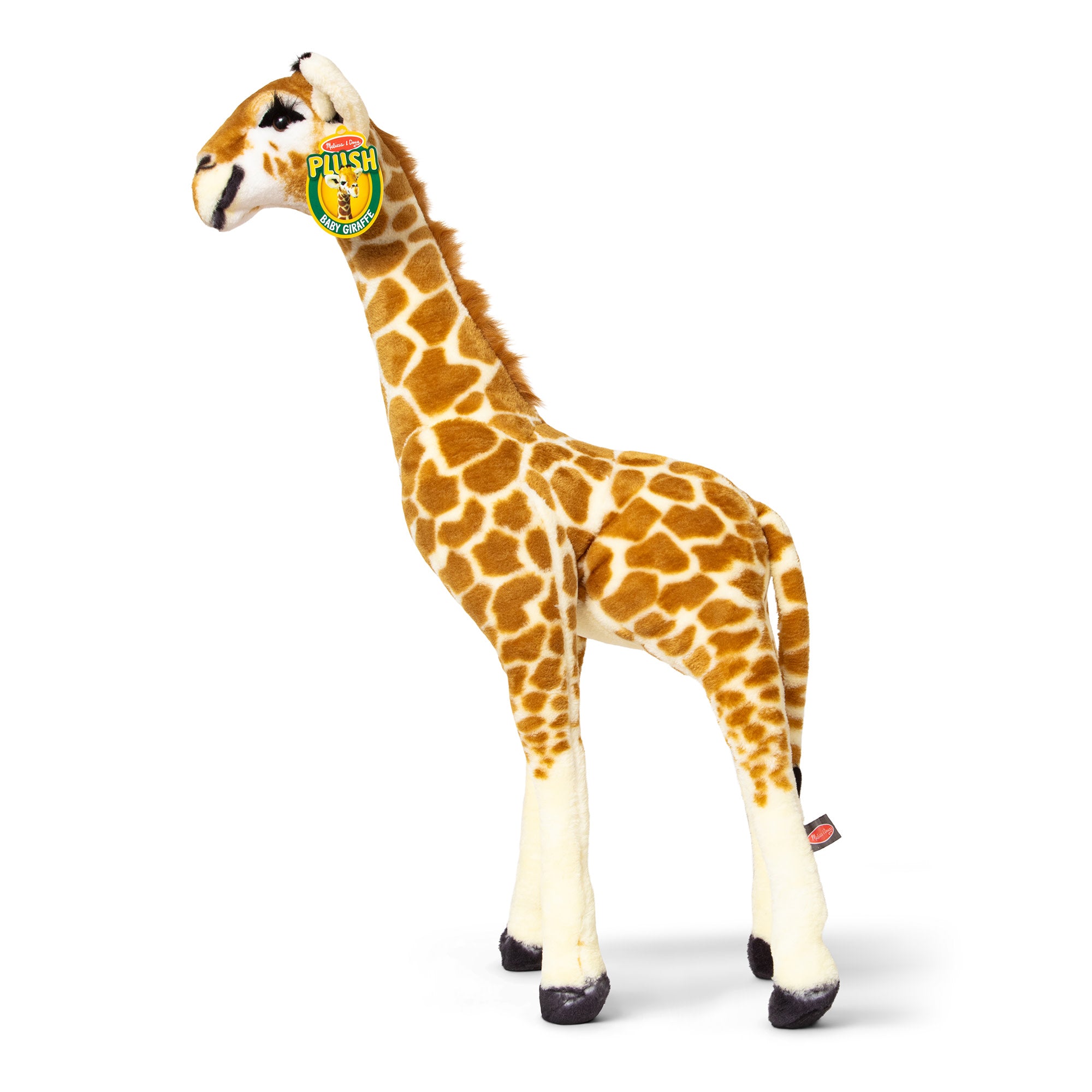 Melissa & Doug Lifelike Plush Baby Giraffe - Image 3