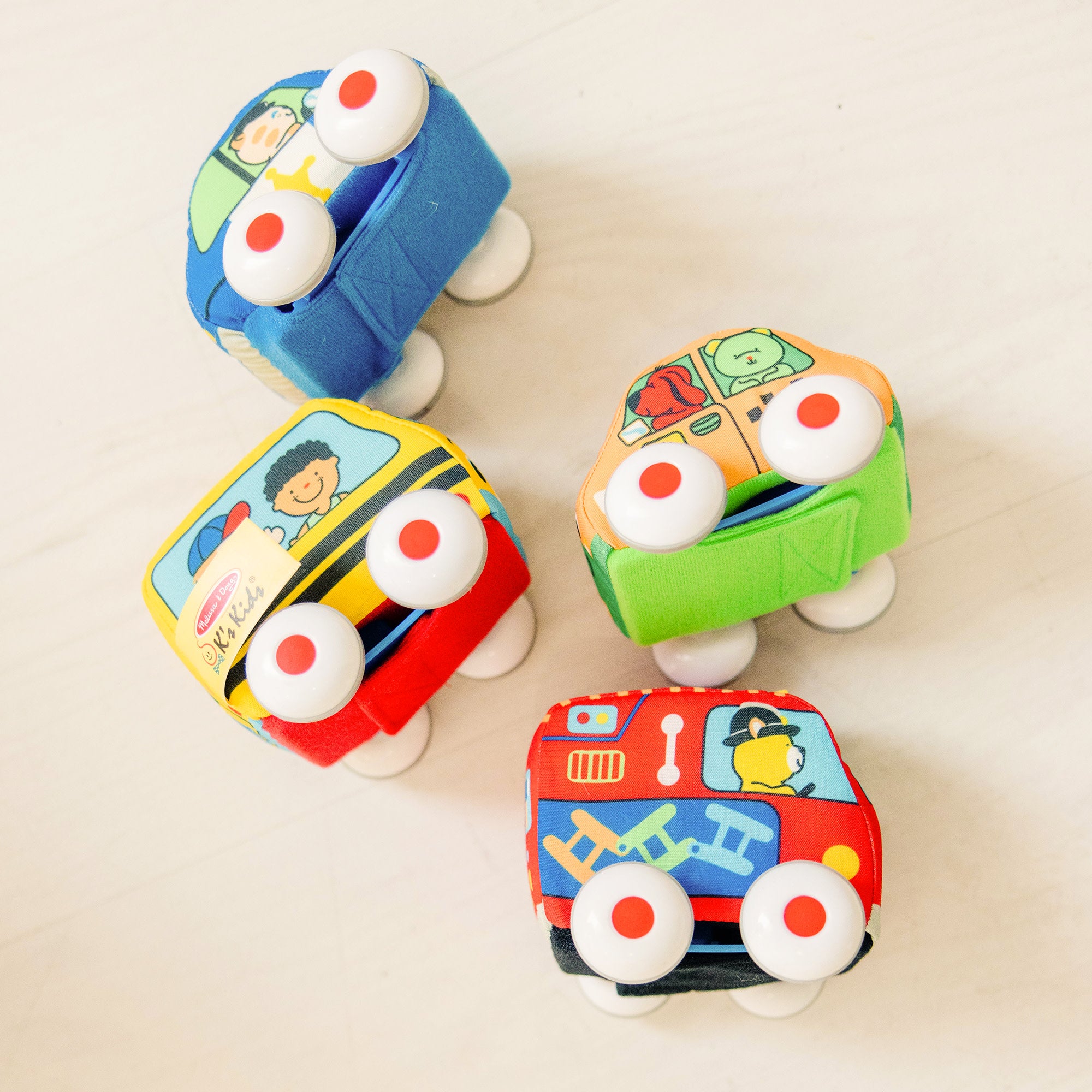 Melissa & Doug K's Kids Pull-Back Vehicles Toy - Image 9