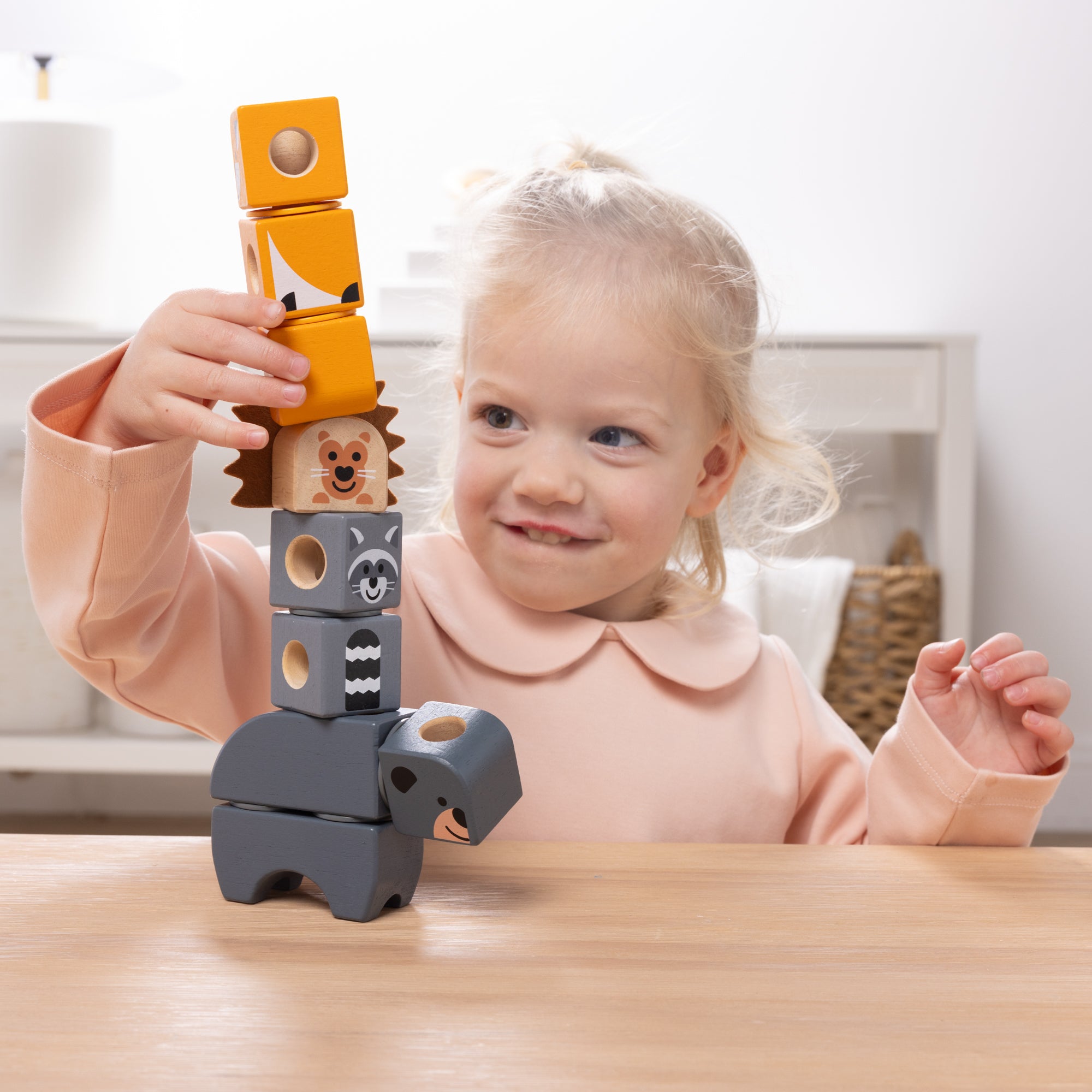 Melissa & Doug Blockables? Woodland Friends Play Set - Image 2