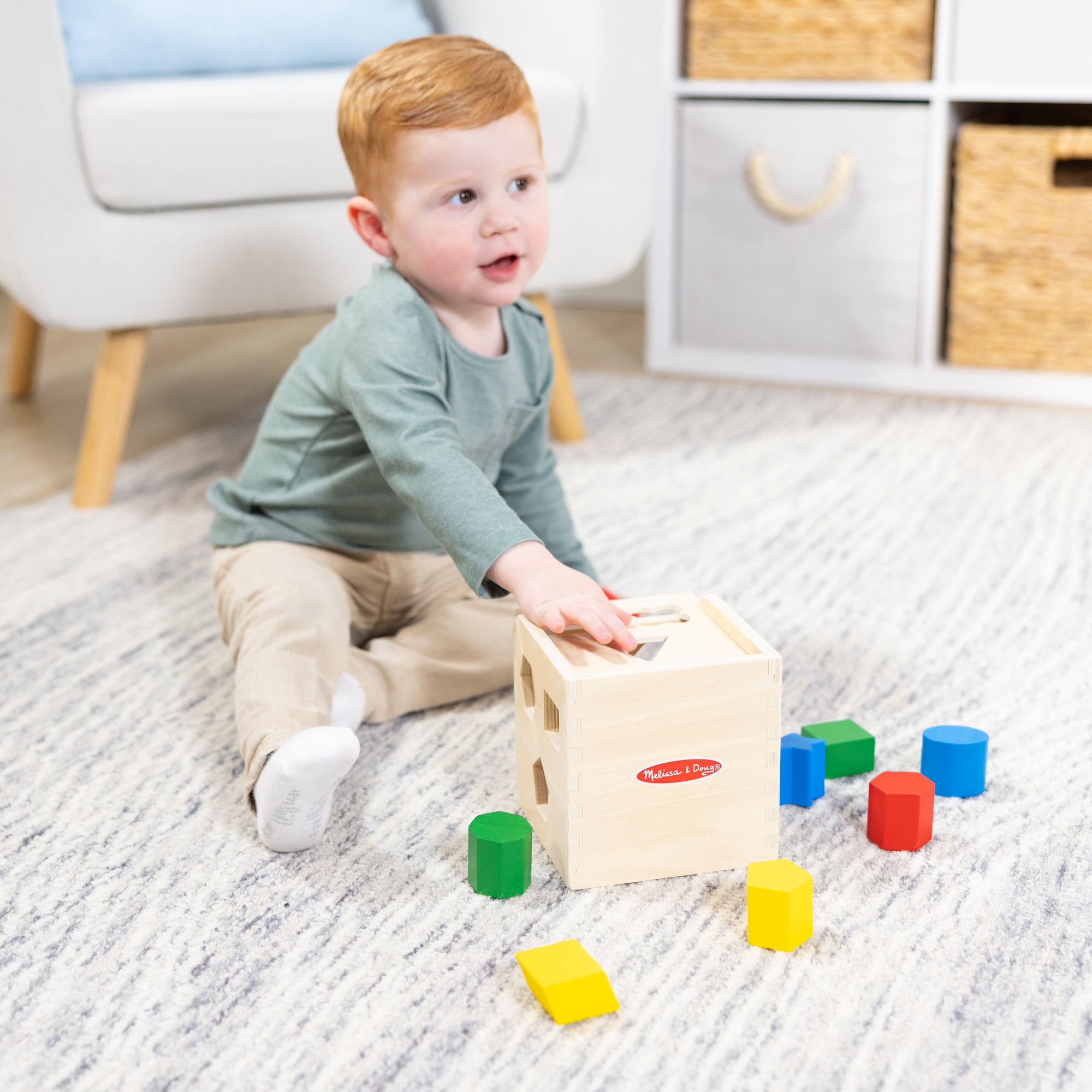 Melissa & Doug Shape-Sorting Cube - Image 6