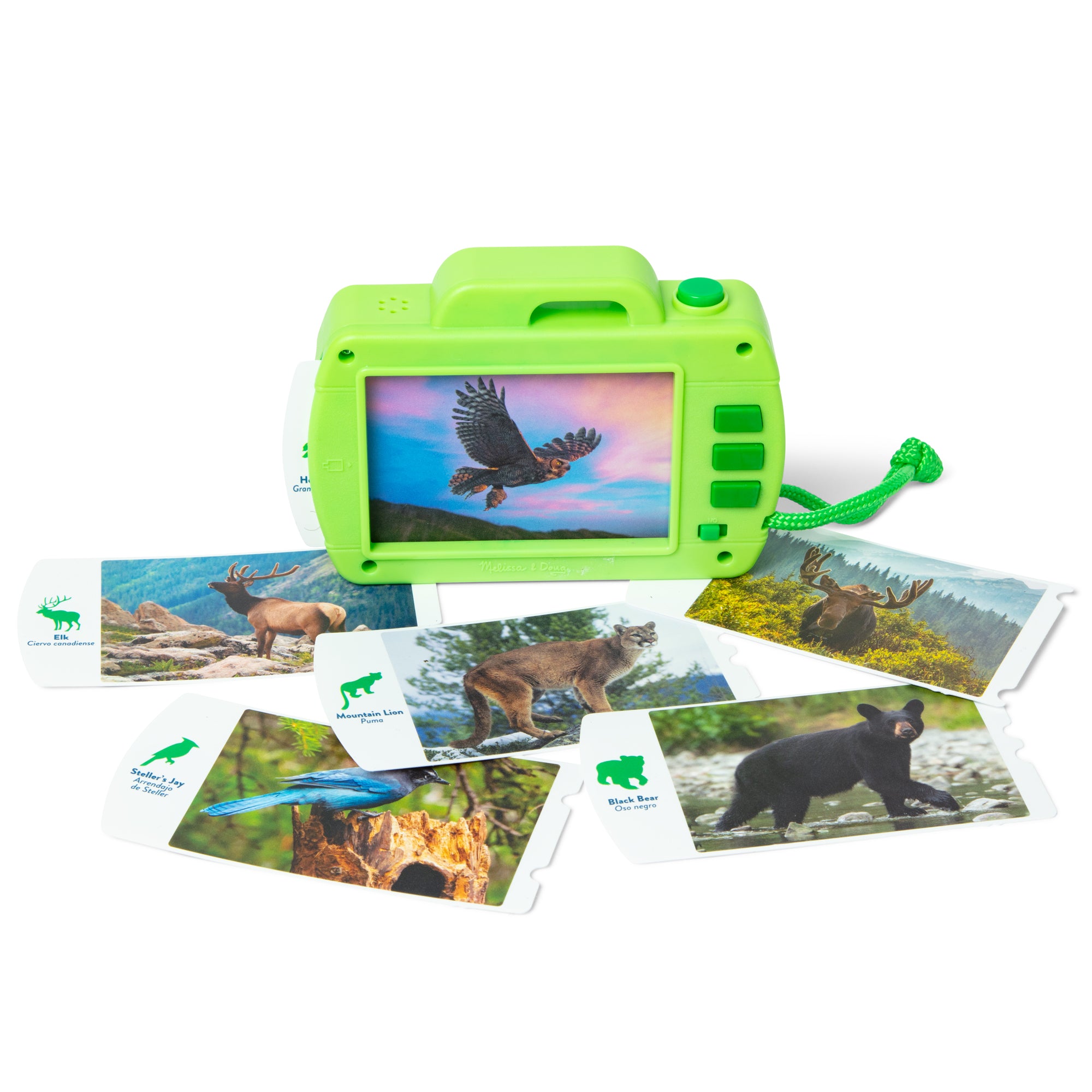 Melissa & Doug Rocky Mountain National Park Sights & Sounds Wooden Toy Camera Play Set