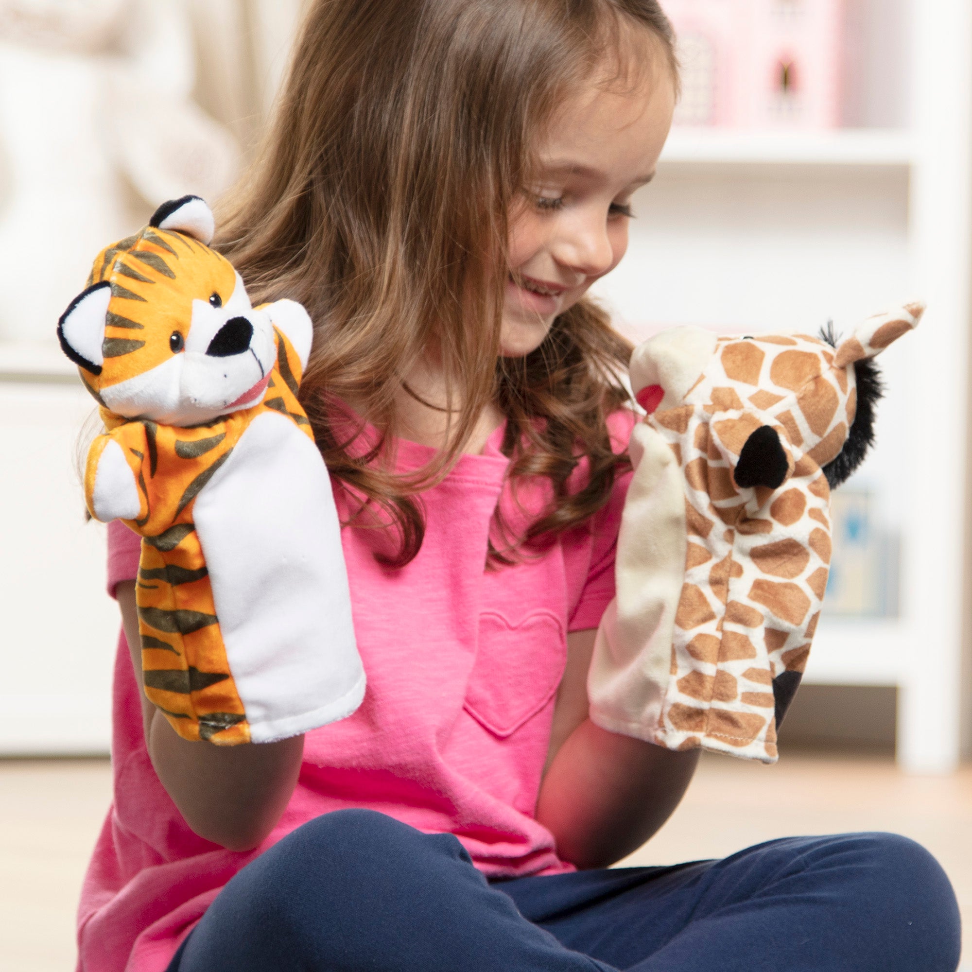 Melissa & Doug Zoo Friends Hand Puppets - Image 10