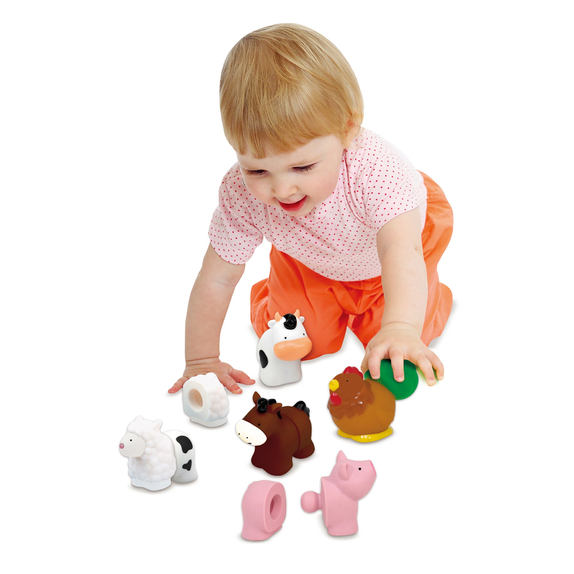 Melissa & Doug Pop Blocks Farm Animals - Image 8