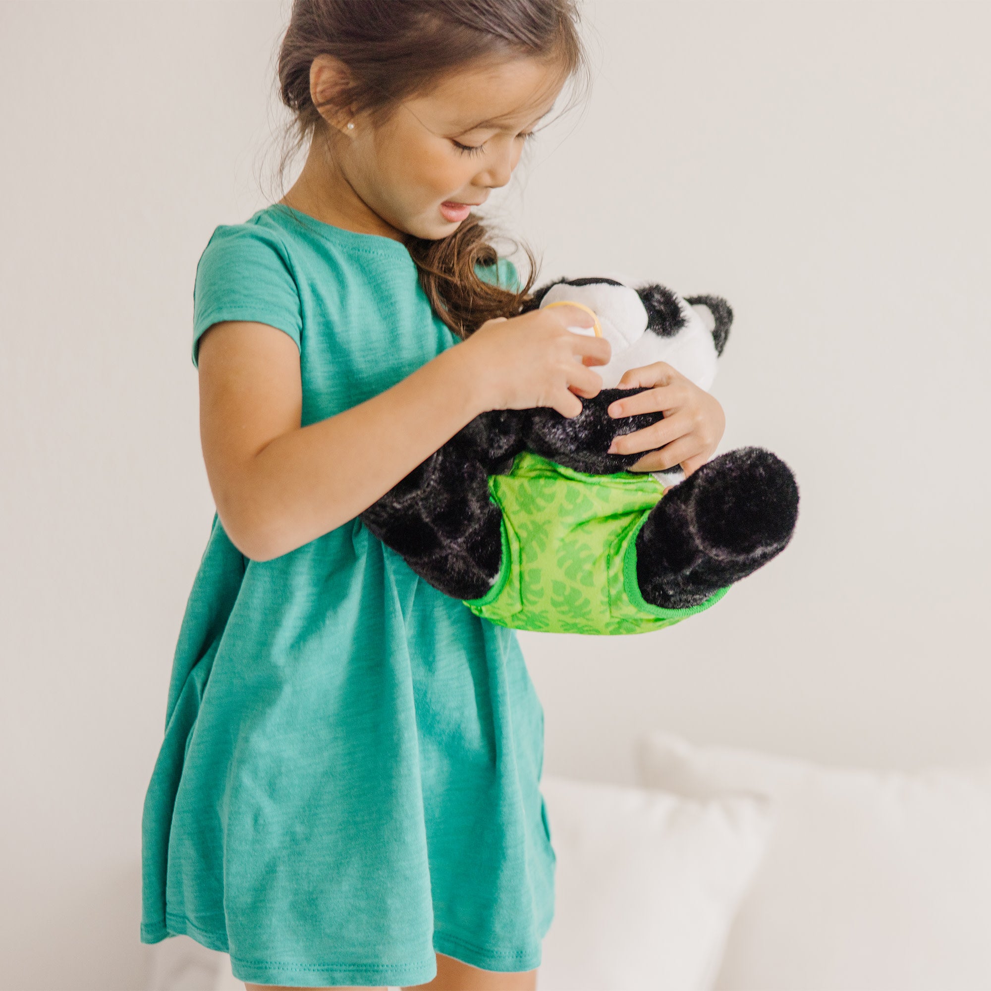 Melissa & Doug Baby Panda Stuffed Animal - Image 7