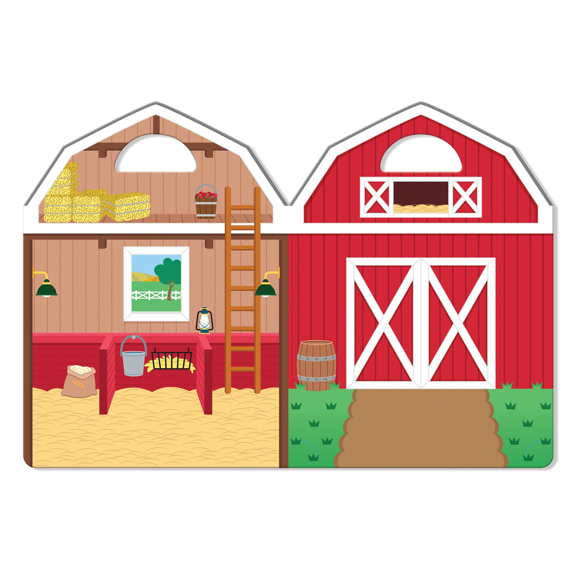 Melissa & Doug Puffy Sticker Play Set - On the Farm - Image 10