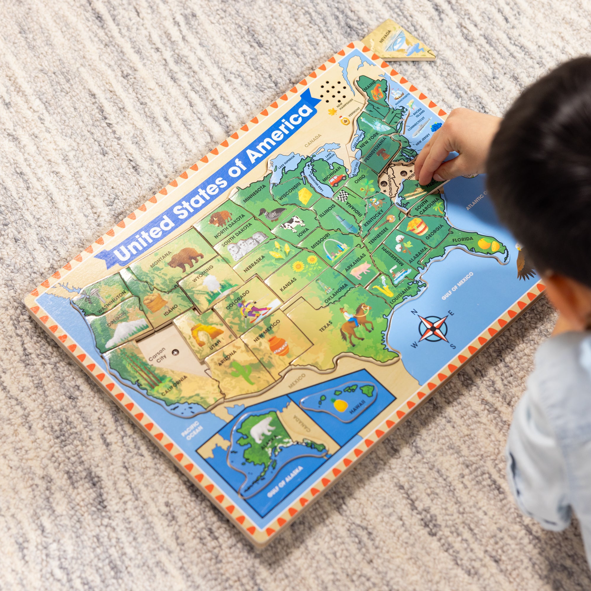 Melissa & Doug U.S.A. Sound Puzzle - 40 Pieces - Image 10