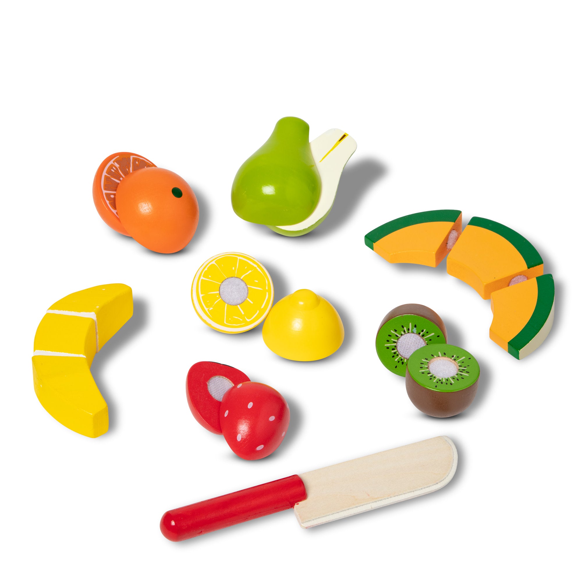 Melissa & Doug Wooden Cutting Fruit Play Food - Image 4