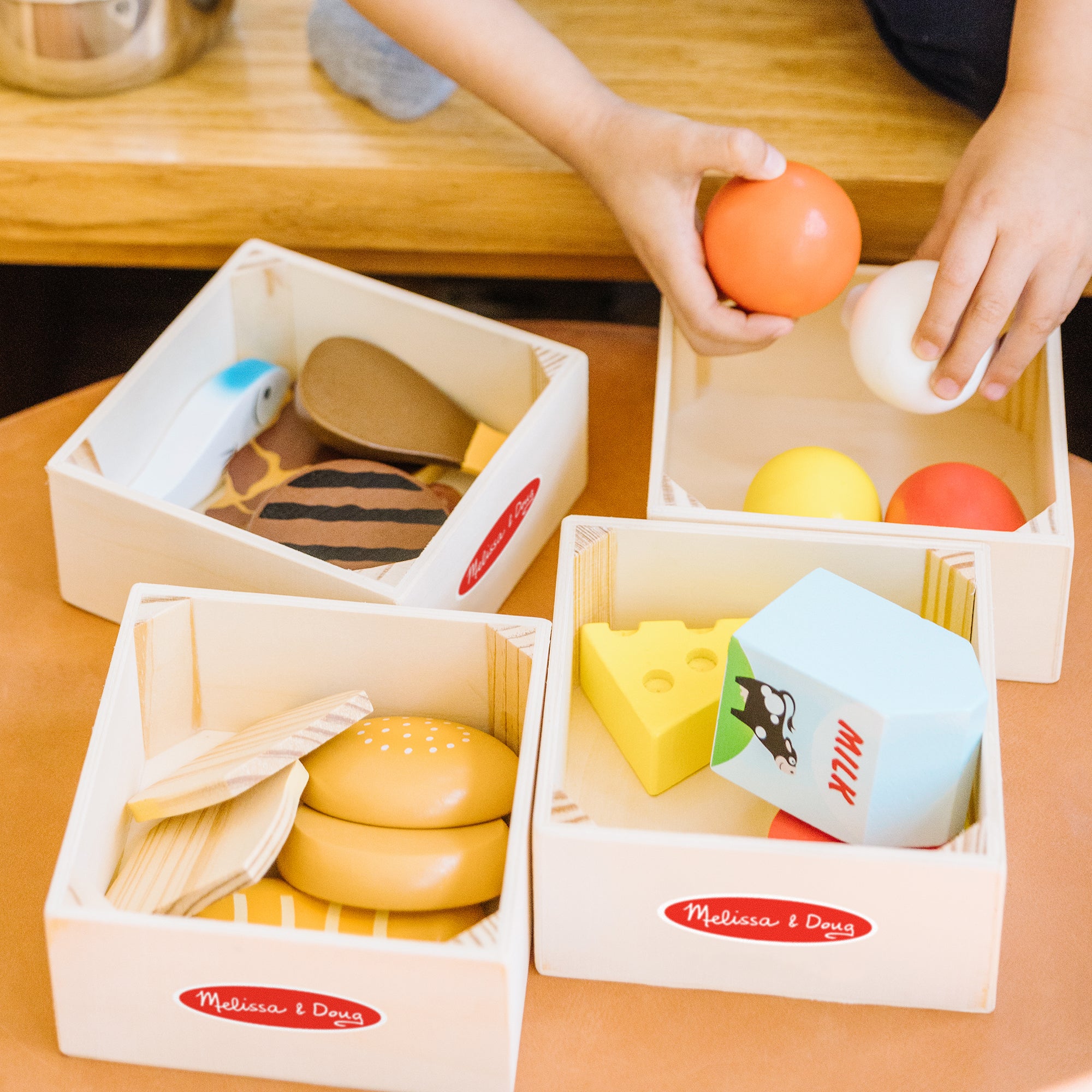 Melissa & Doug Food Groups - Wooden Play Food - Image 6