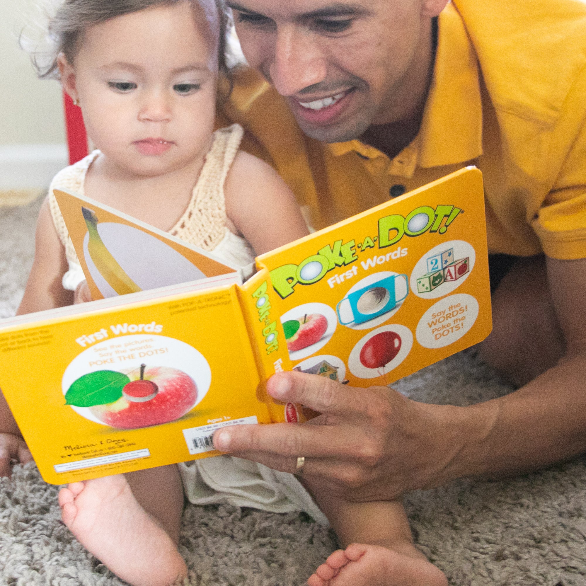 Melissa & Doug Poke-a-Dot: First Words Board Book - Image 5
