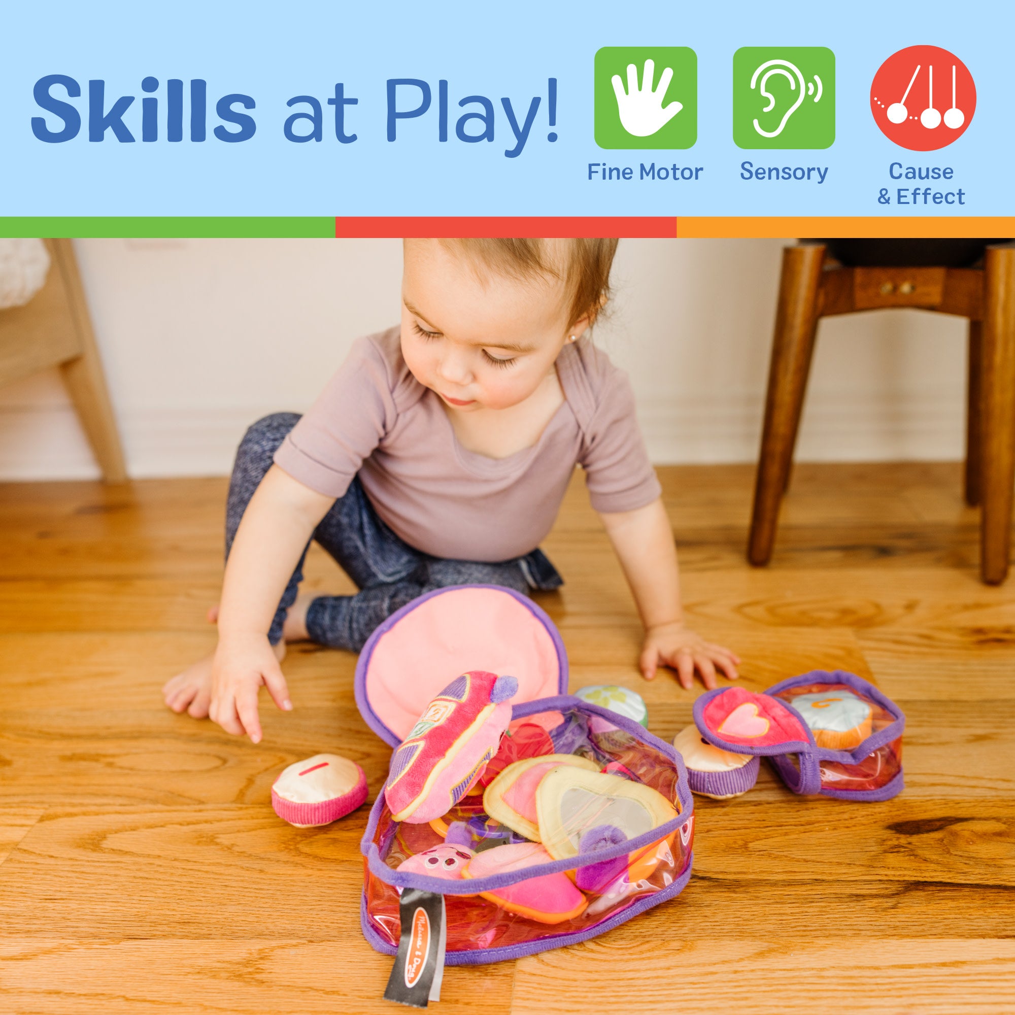 Melissa & Doug Pretty Purse Fill & Spill Toddler Toy - Image 5
