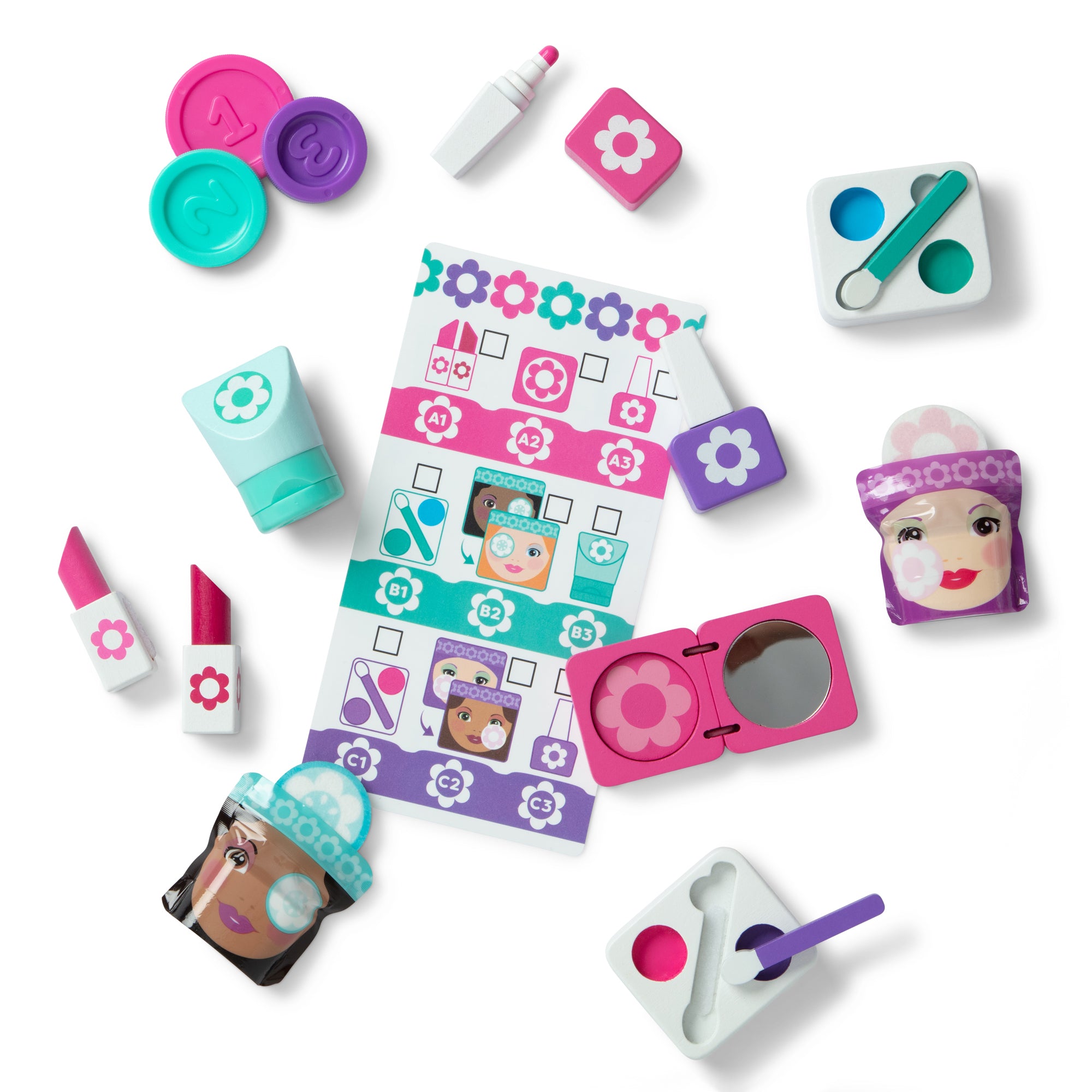 Melissa & Doug Sort, Stock, Select Beauty Kiosk Play Set - Image 4