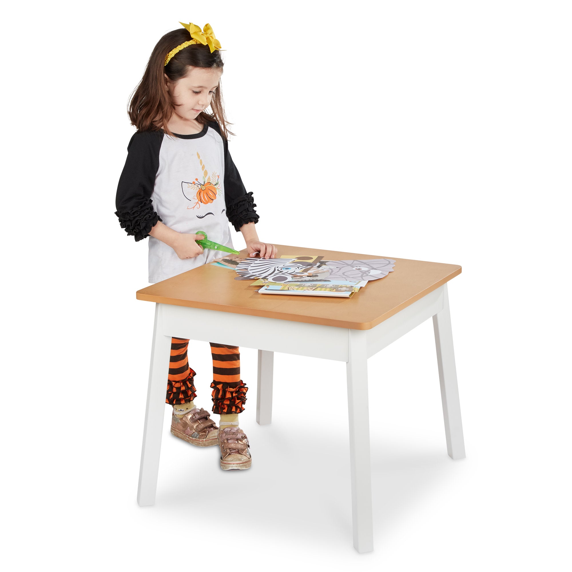 Melissa & Doug Wooden Square Table - Image 6
