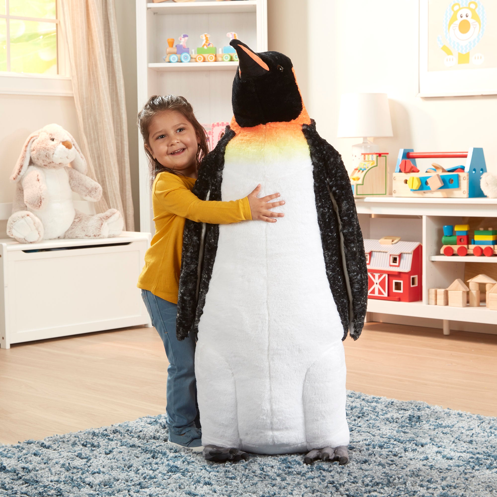 Melissa & Doug Lifelike Plush Emperor Penguin - Image 7