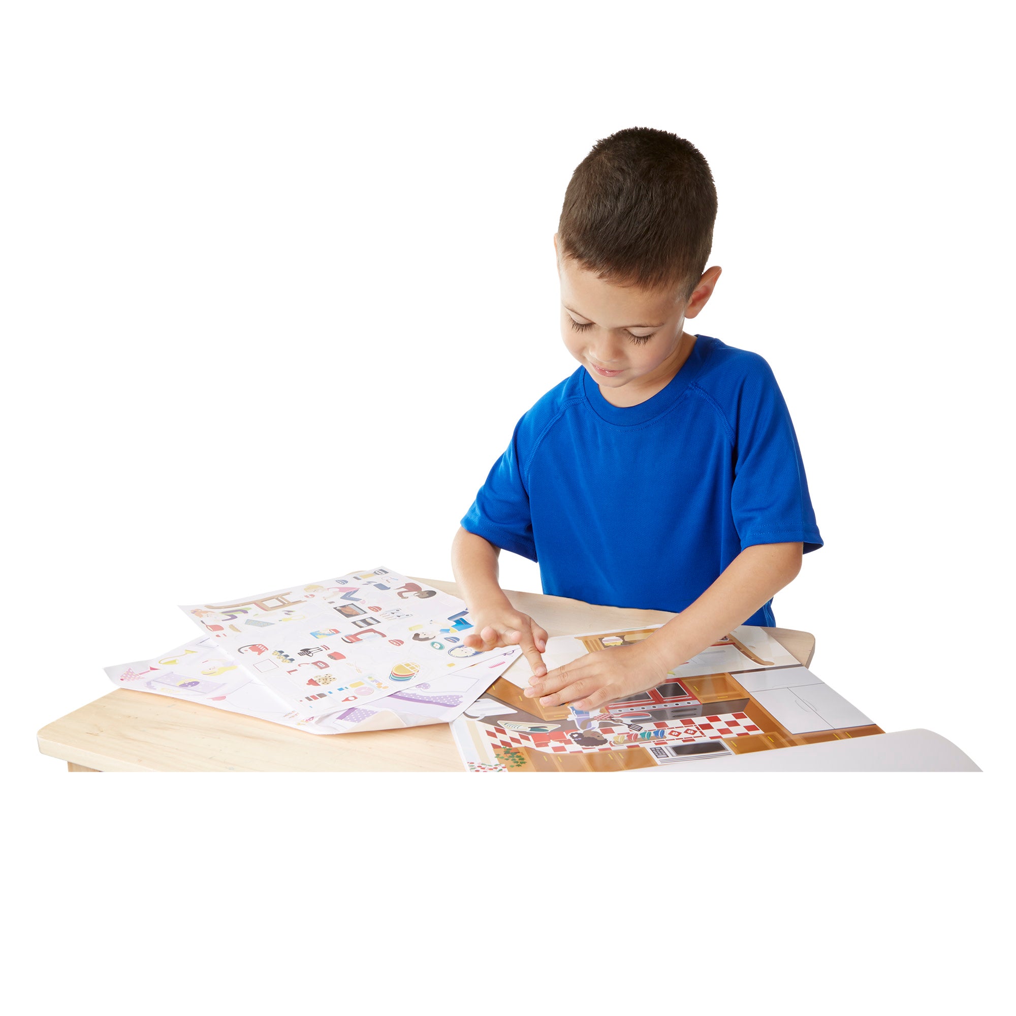 Melissa & Doug Reusable Sticker Pad - Play House! - Image 8