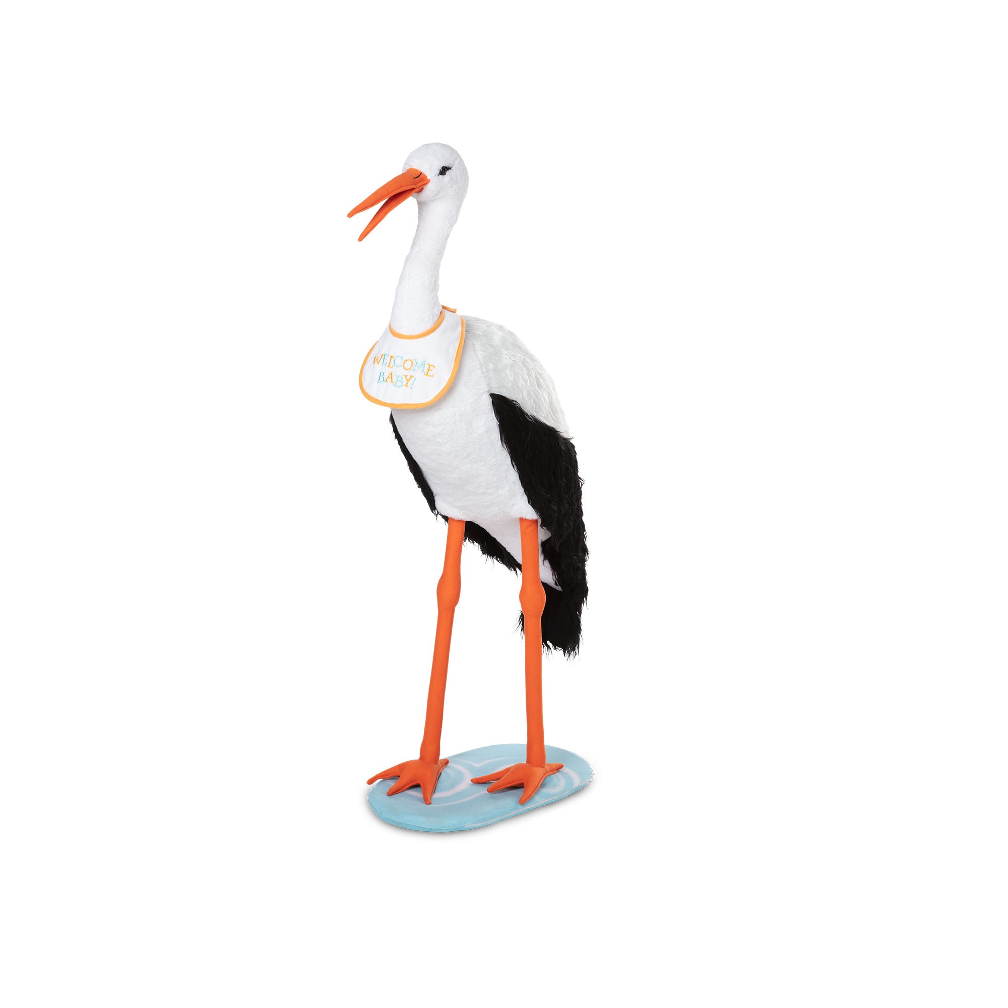 Melissa & Doug Lifelike Plush Stork - Image 3