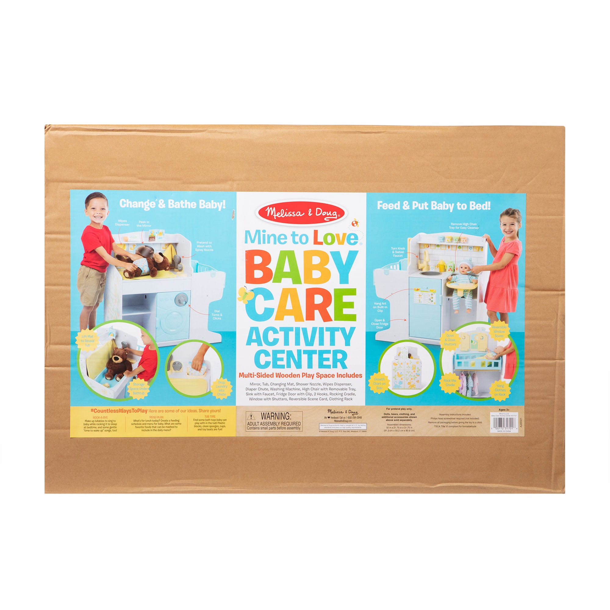 Melissa & Doug Mine to Love Baby Care Activity Center - Image 3