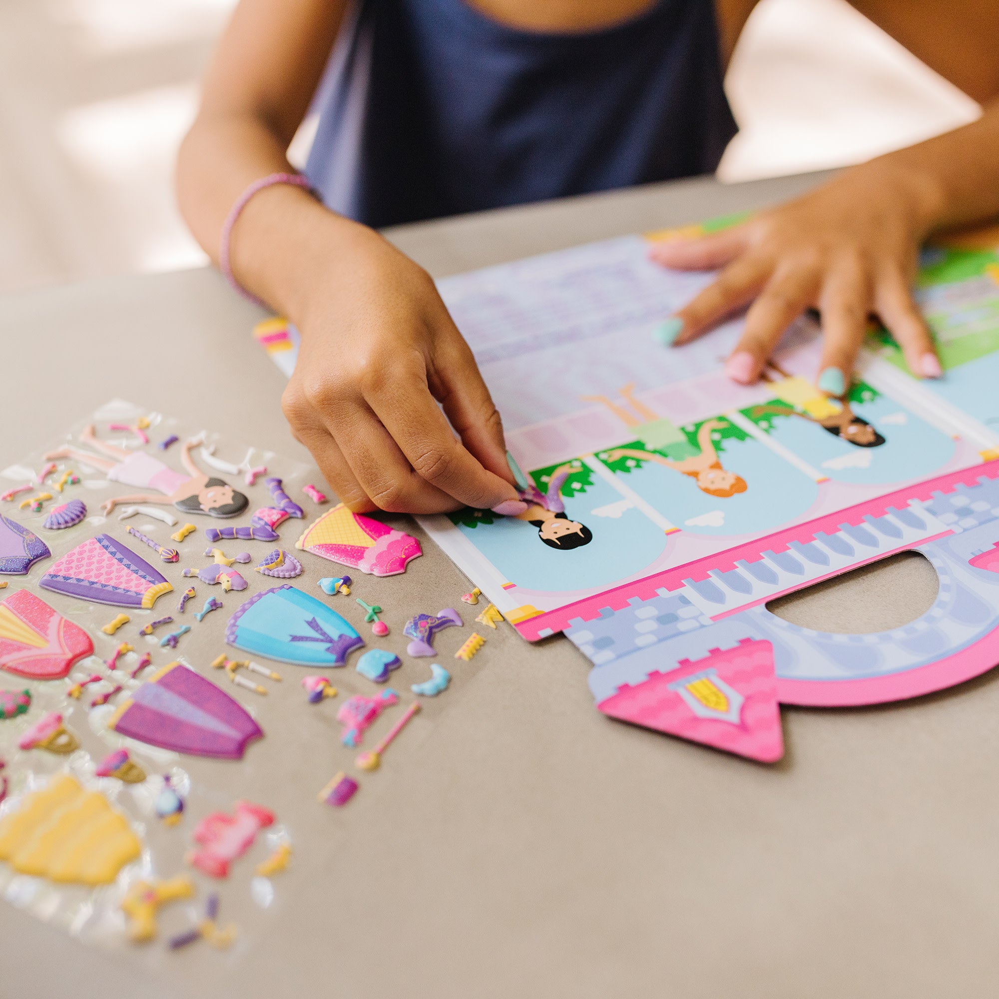 Melissa & Doug Puffy Sticker Play Set - Princess - Image 5