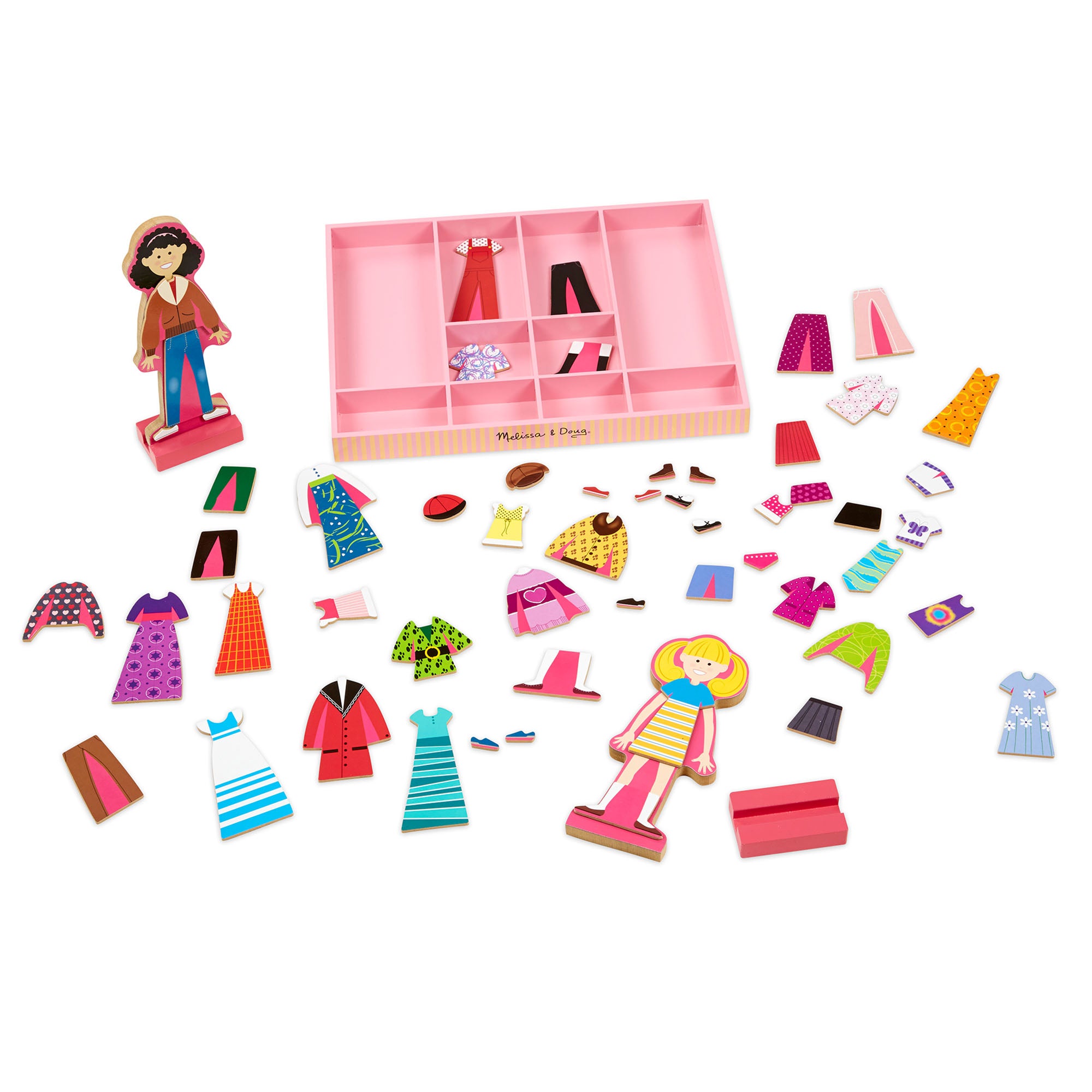 Melissa & Doug Abby & Emma Magnetic Pretend Play - Image 4