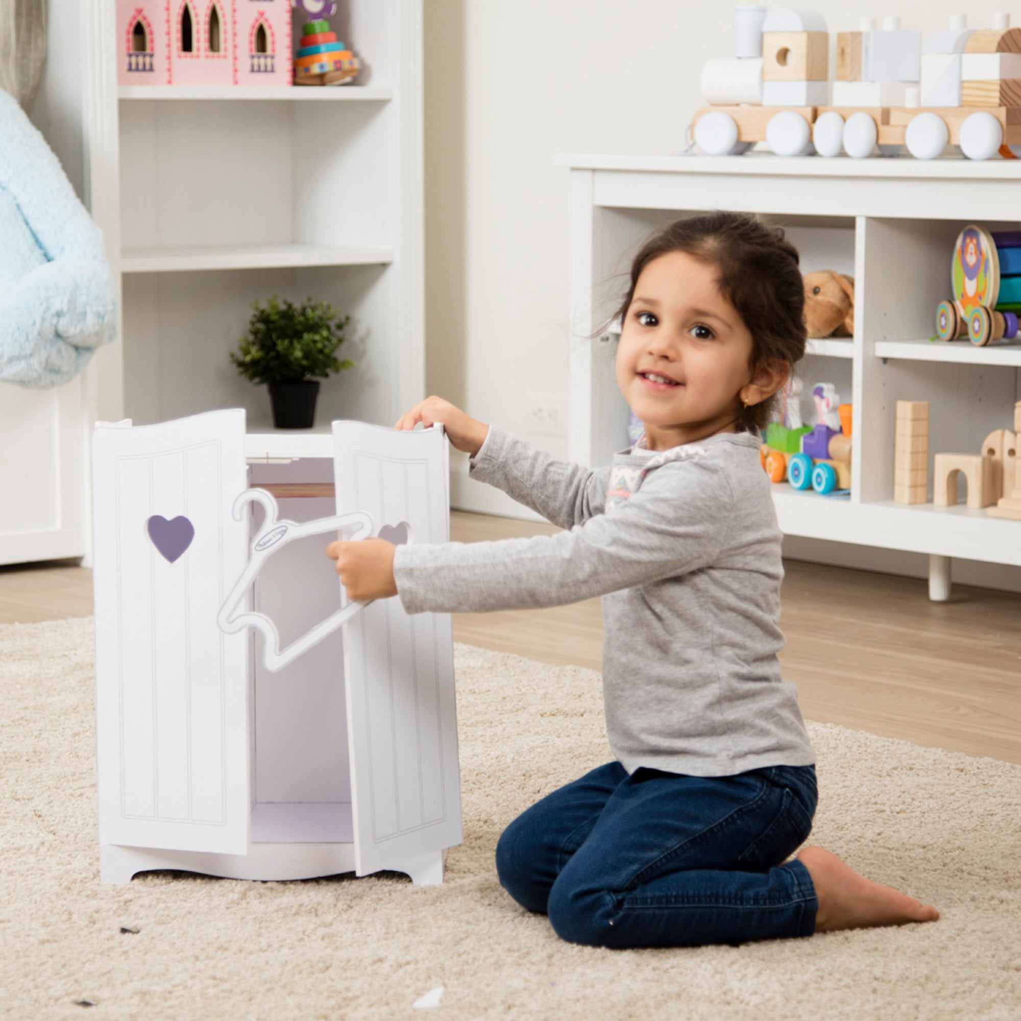 Melissa & Doug Mine to Love Play Armoire - Image 6