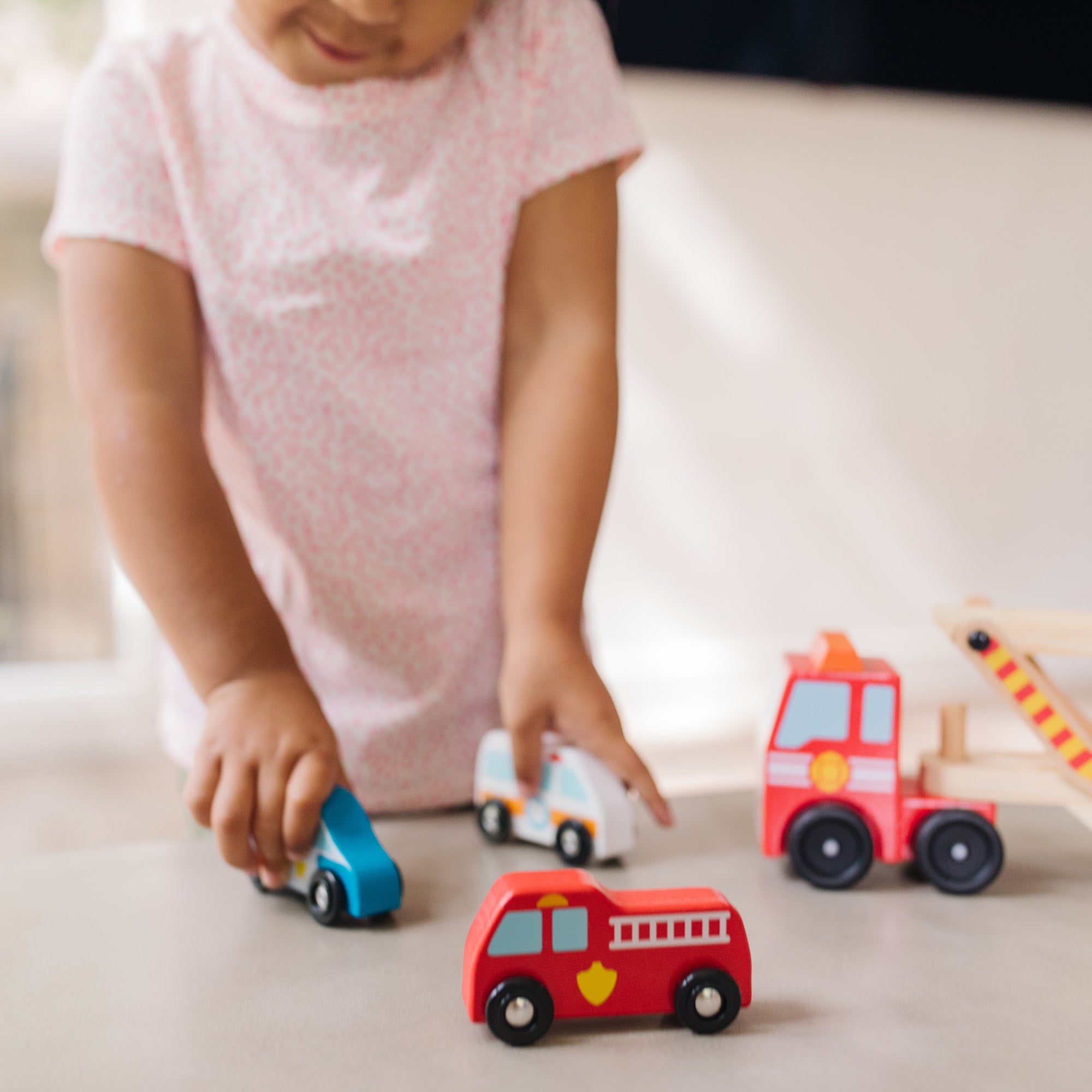 Melissa & Doug Emergency Vehicle Carrier - Image 7