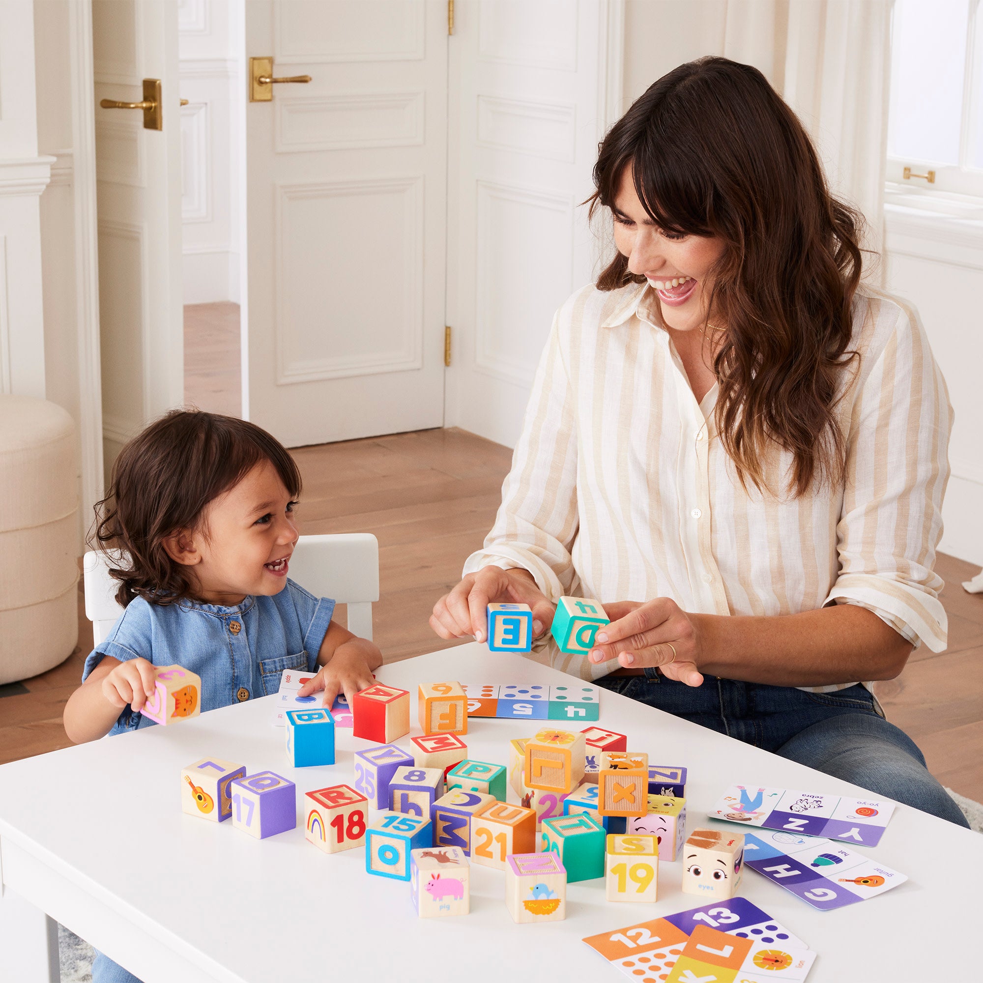 Melissa & Doug Ms. Rachel? Wooden Learning Blocks - Image 5