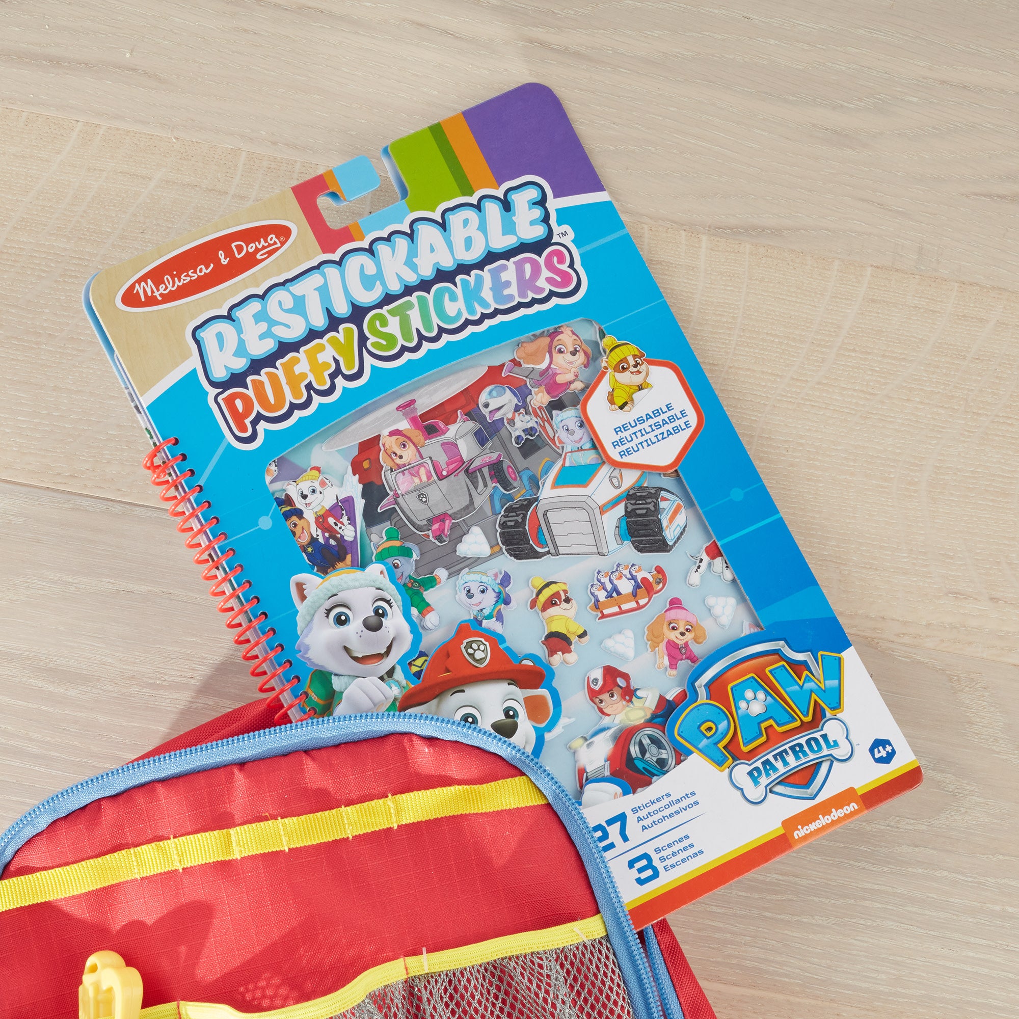 Melissa & Doug PAW Patrol Restickable Puffy Stickers - Jake's Mountain - Image 10
