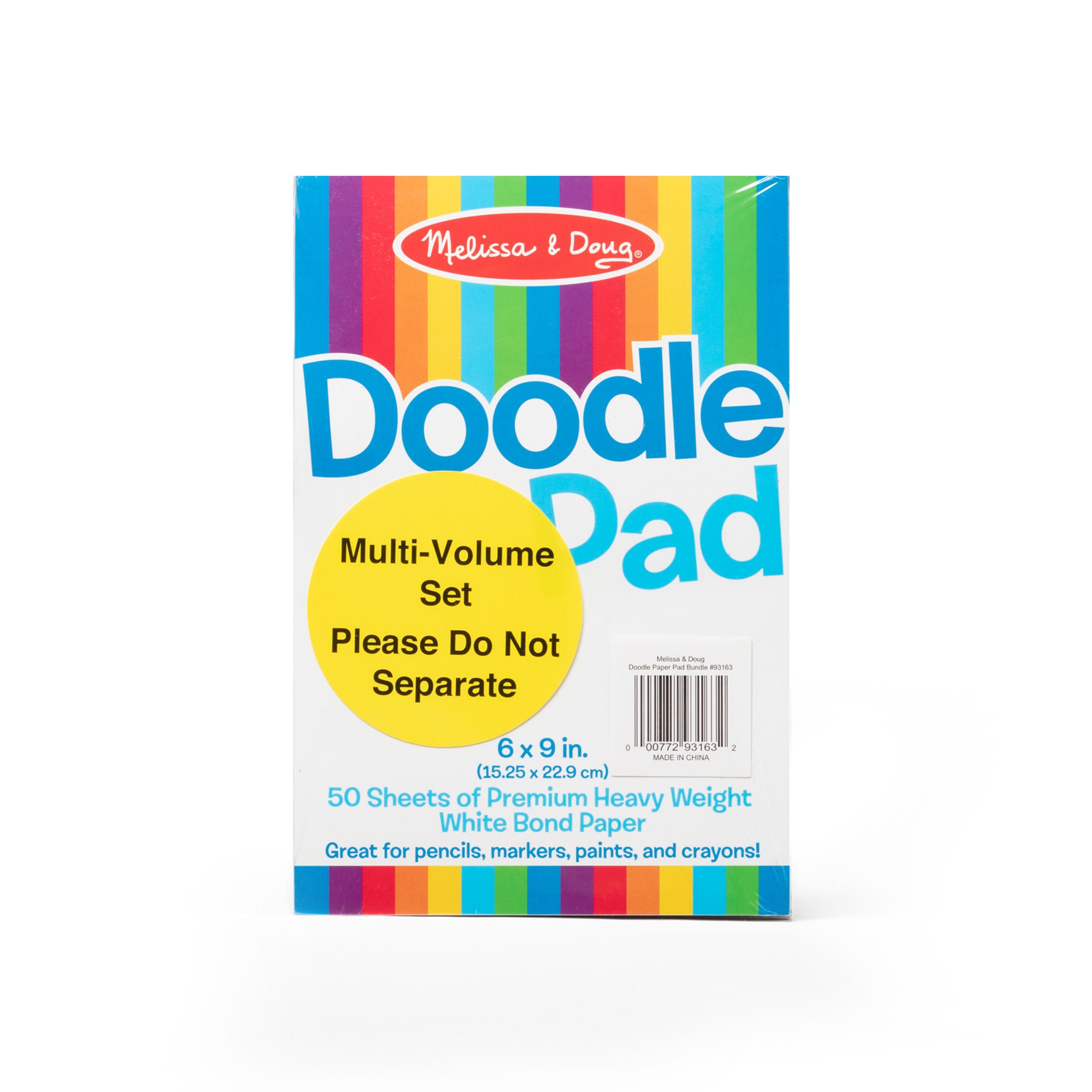Melissa & Doug Drawing Paper Pad 4-Pack - Image 3