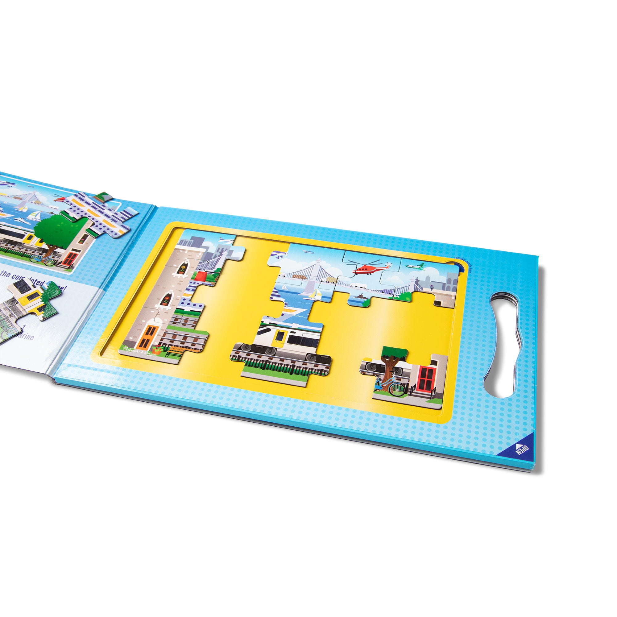 Melissa & Doug Take-Along Magnetic Jigsaw Puzzles ?C Vehicles - Image 4