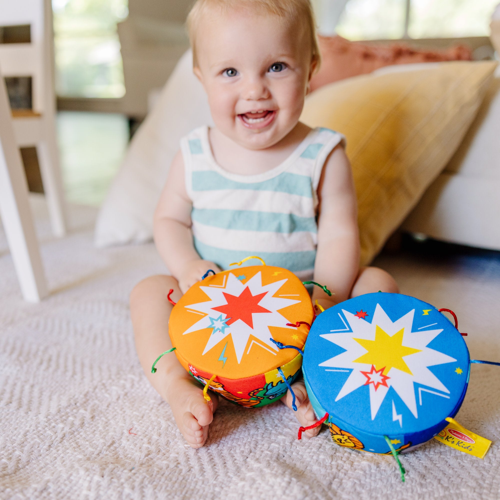 Melissa & Doug K's Kids Musical Bongos - Image 2