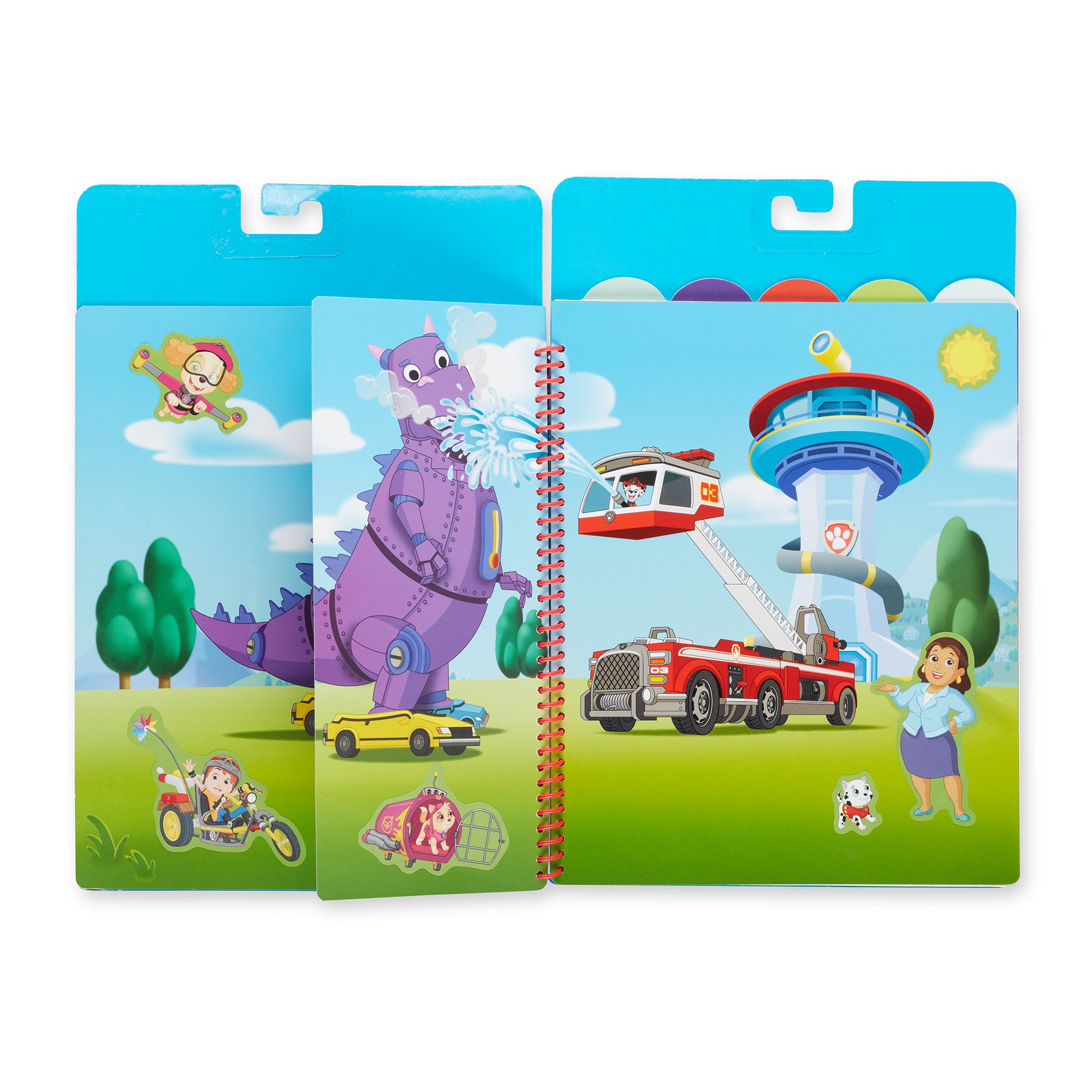 Melissa & Doug PAW Patrol Restickable Stickers Flip-Flap Pad - Ultimate Rescue - Image 4