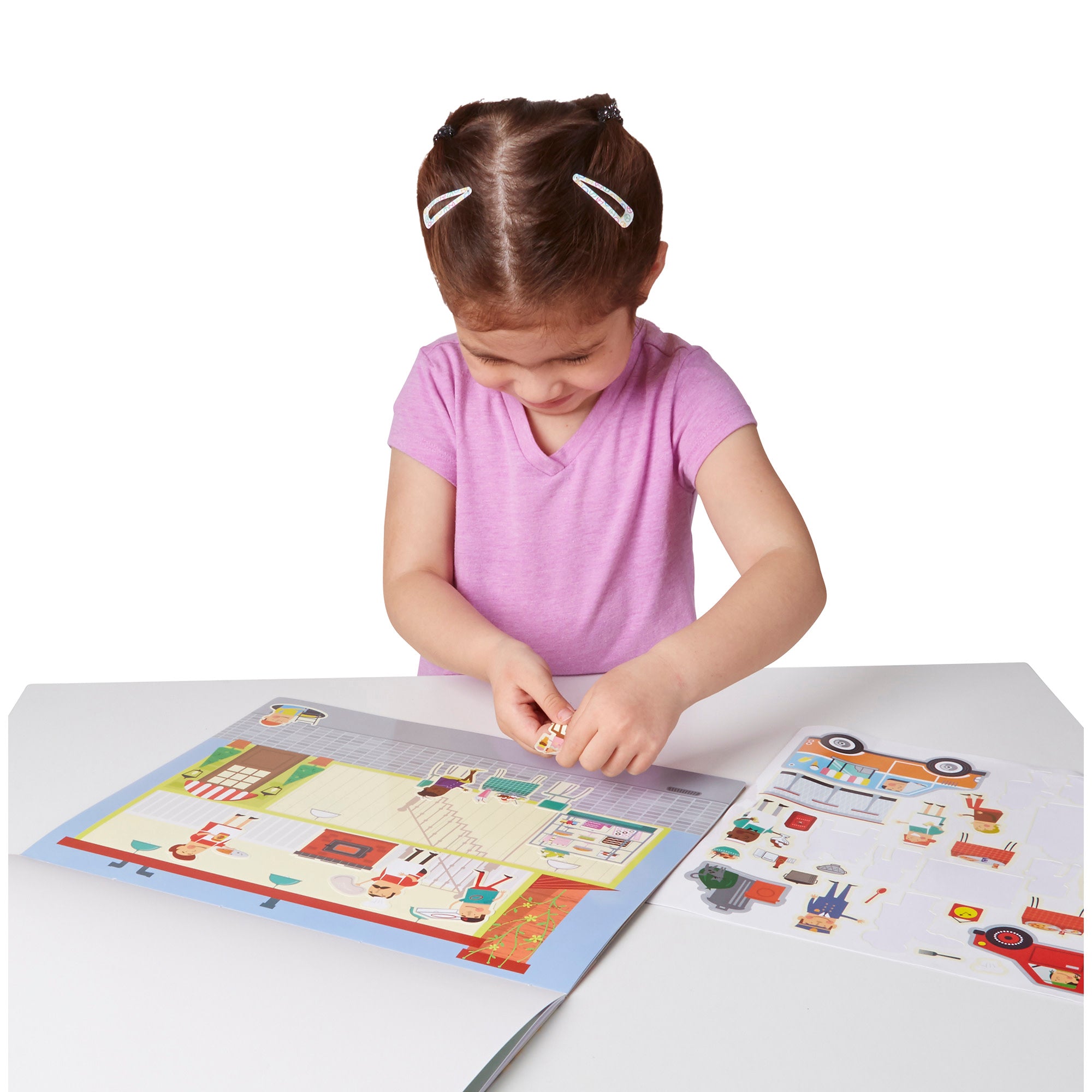 Melissa & Doug Reusable Sticker Pad - My Town - Image 5