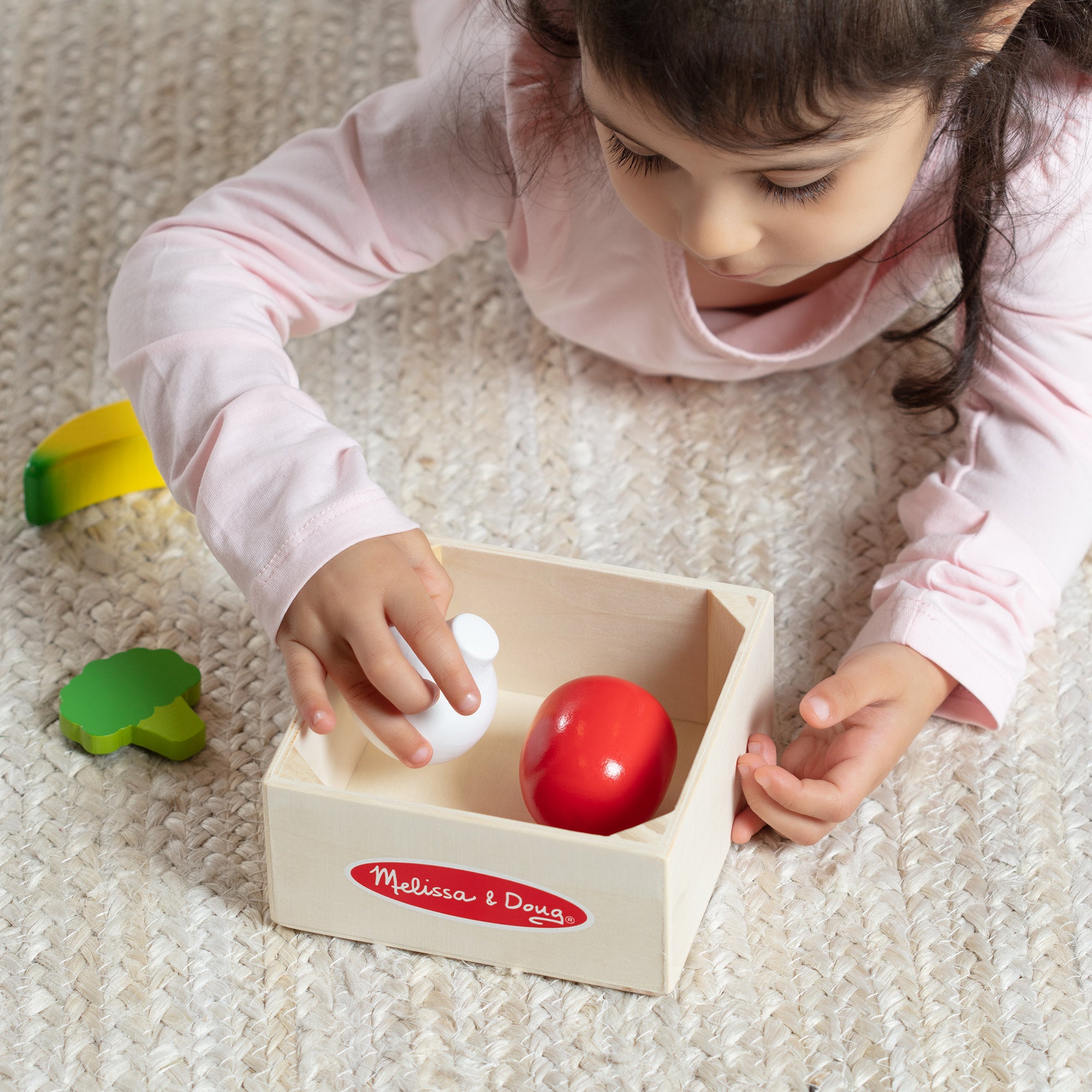 Melissa & Doug Wooden Food Groups Play Set - Produce - Image 10