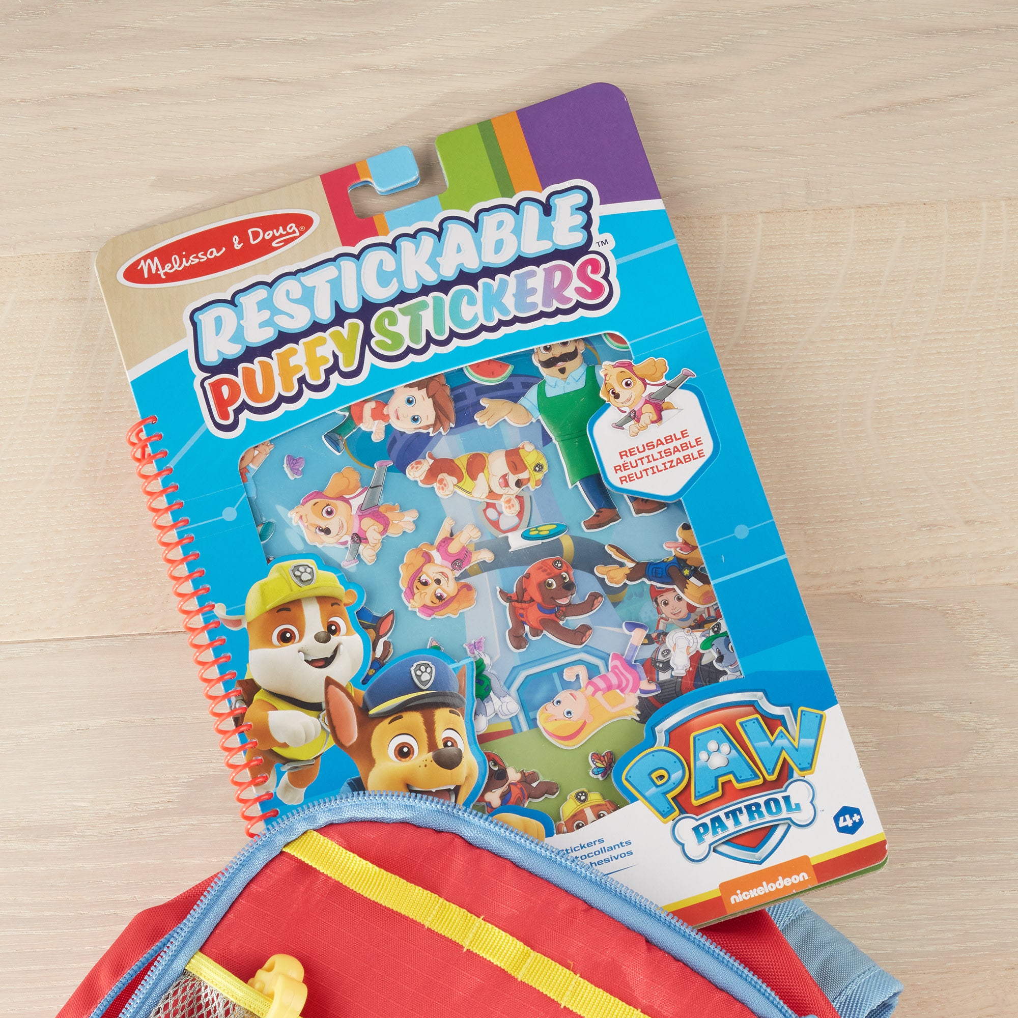 Melissa & Doug PAW Patrol Restickable Puffy Stickers - Adventure Bay - Image 8