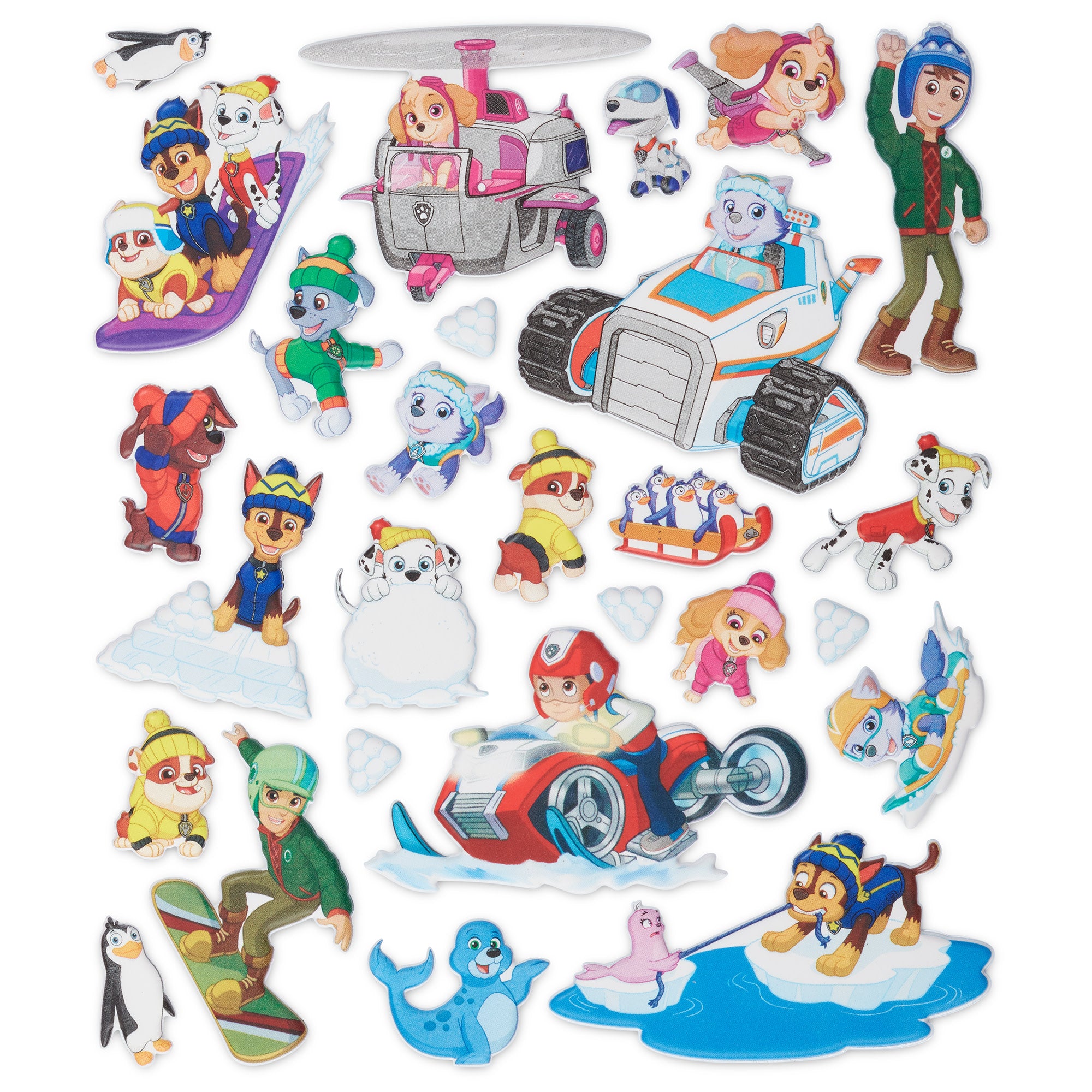 Melissa & Doug PAW Patrol Restickable Puffy Stickers - Jake's Mountain - Image 9