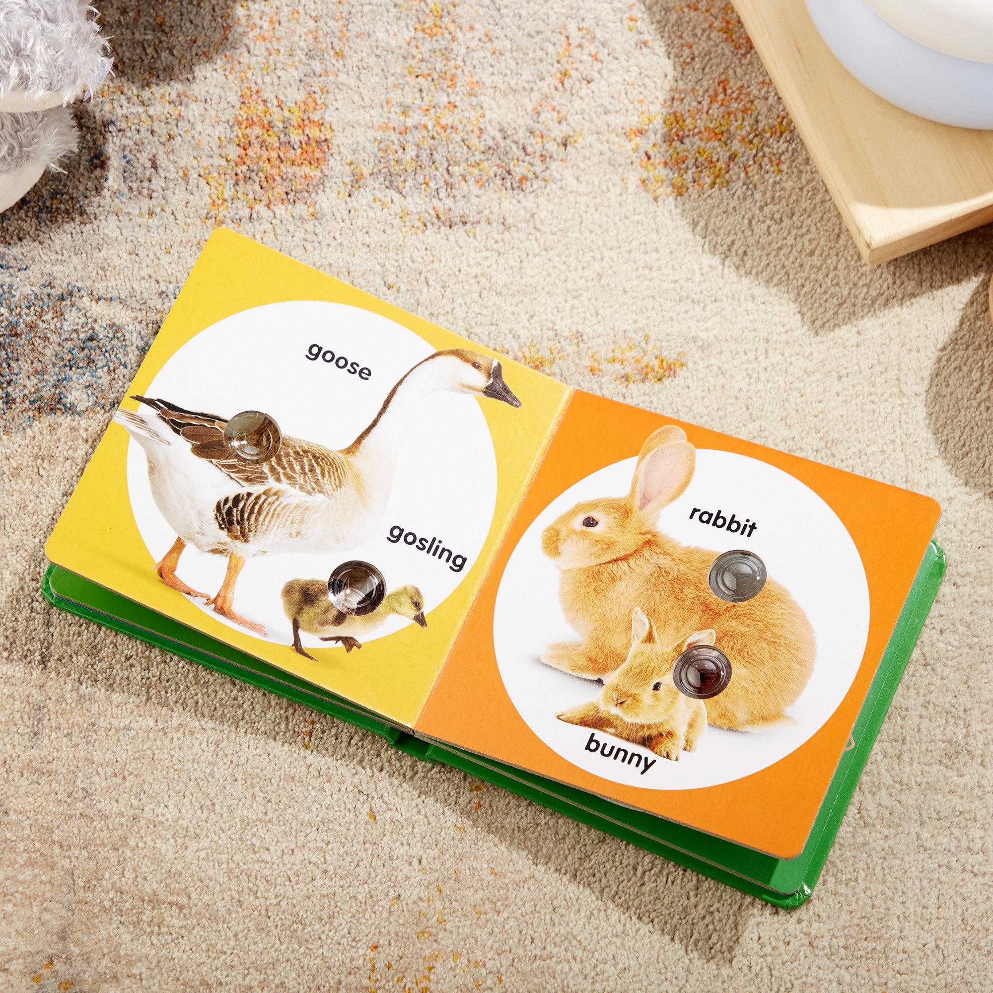 Melissa & Doug Poke-a-Dot: Farm Animal Families Board Book - Image 9