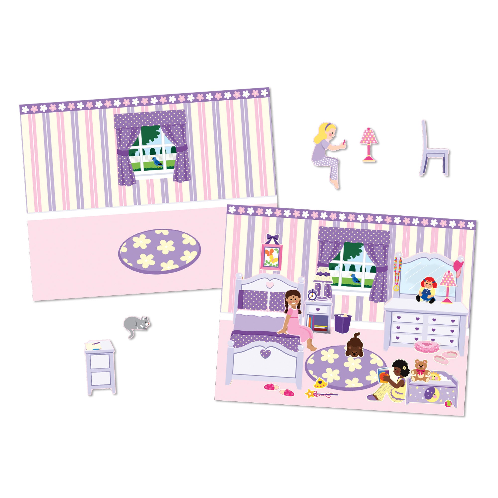 Melissa & Doug Reusable Sticker Pad - Play House! - Image 4