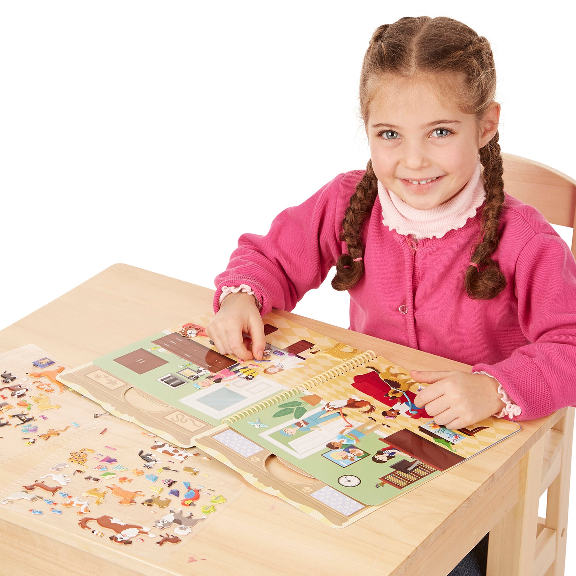 Melissa & Doug Puffy Sticker Activity Book - Pet Place - Image 8