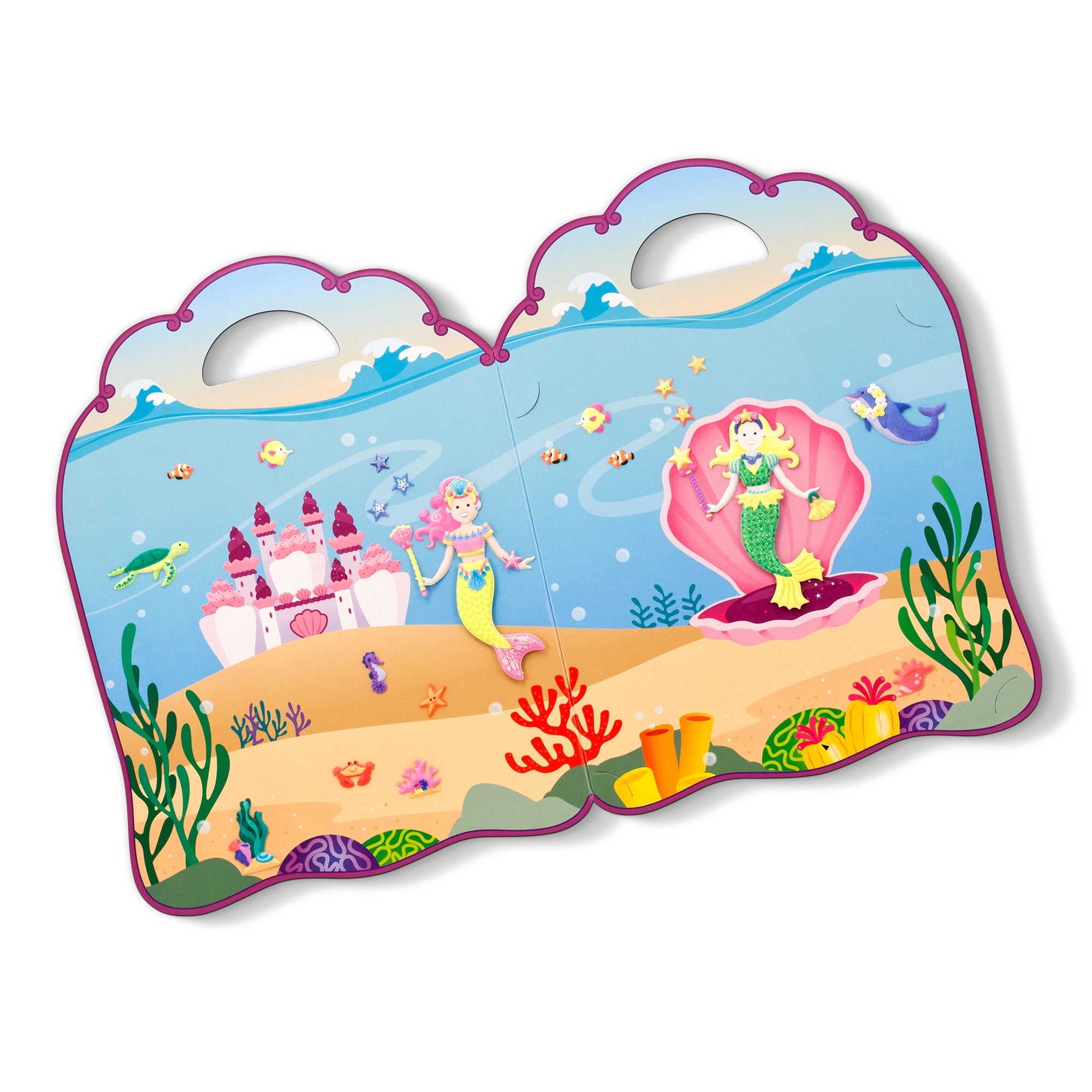 Melissa & Doug Puffy Sticker Play Set - Mermaid - Image 4