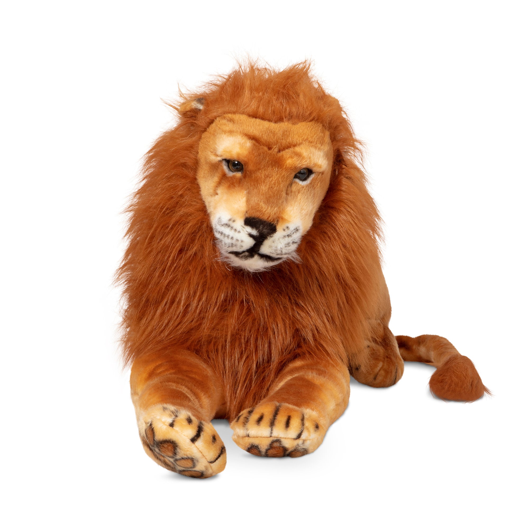 Melissa & Doug Lion Lifelike Plush Stuffed Animal - Image 4