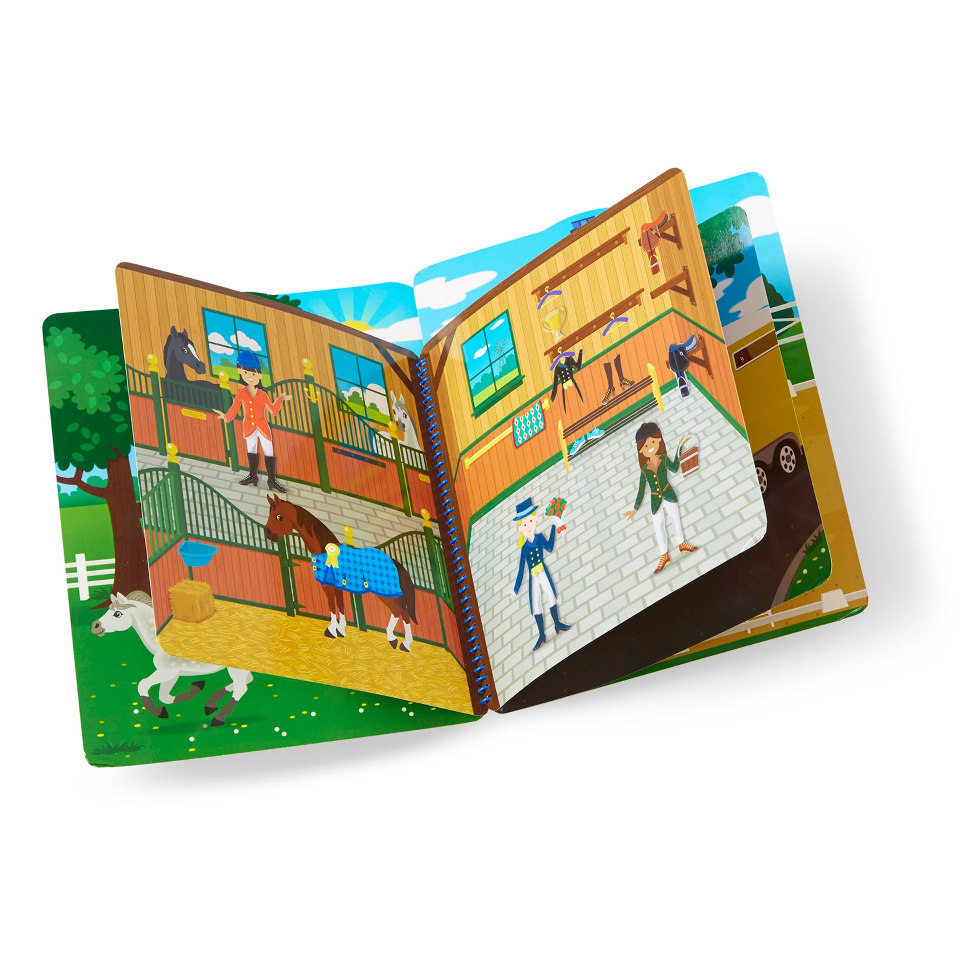 Melissa & Doug Puffy Sticker Activity Book - Riding Club - Image 9